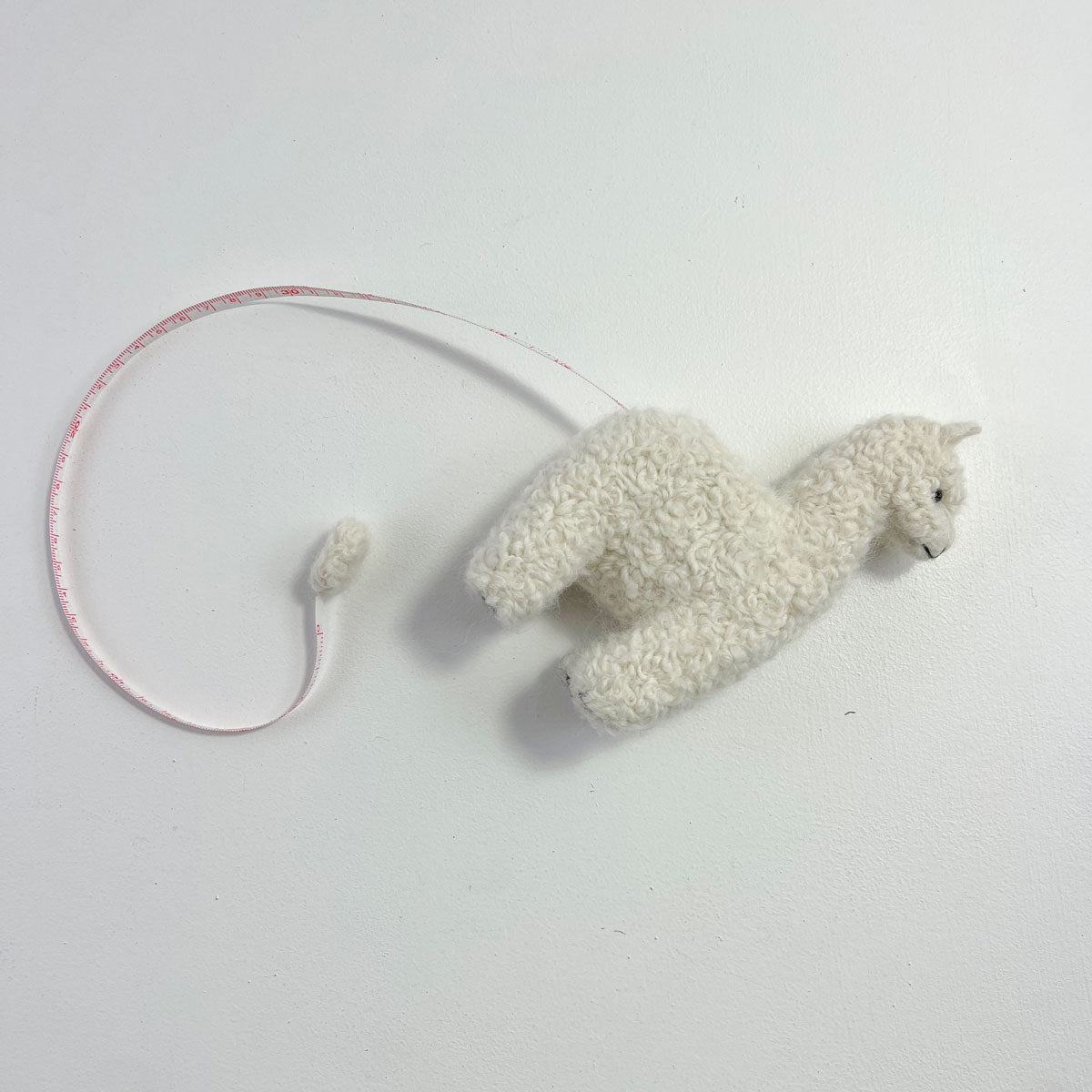 Jimmy Beans Wool Long Tail Alpaca Tape Measure - Lana the Long Tail - Extra Image