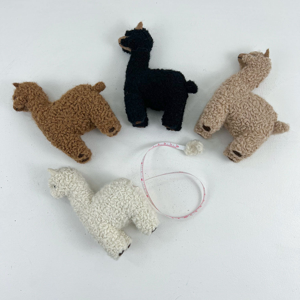 Jimmy Beans Wool Long Tail Alpaca Tape Measure - Lana the Long Tail - Extra Image