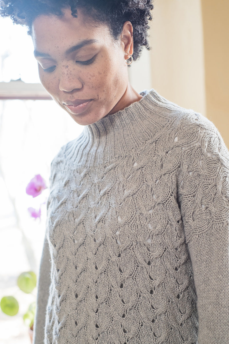 Berroco Fall Collection 2022 Patterns - Efa Pullover - PDF Download - Extra Image
