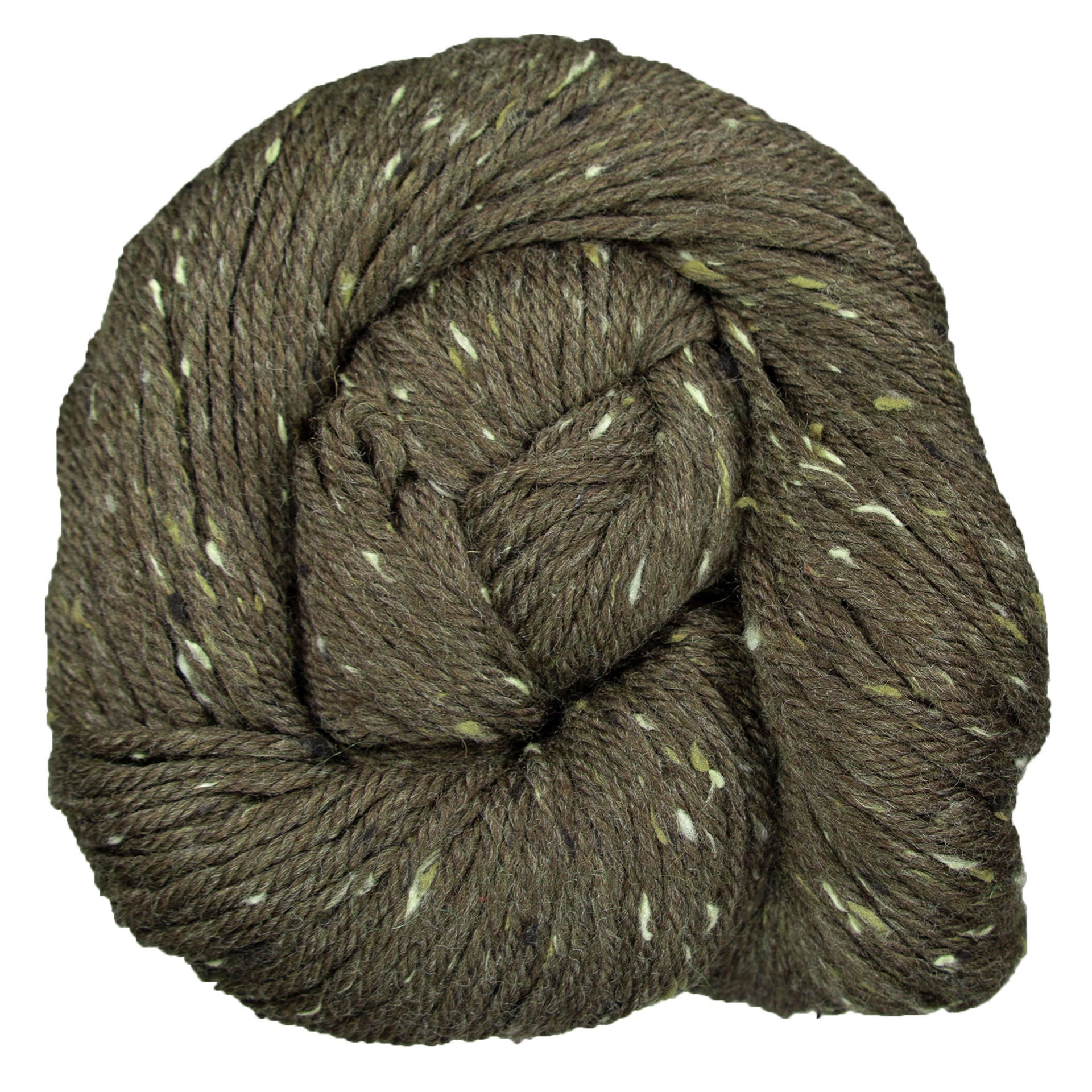 Blue Sky Fibers Woolstok Tweed (Aran) Yarn - 3309 Deep Earth - Zoom Image
