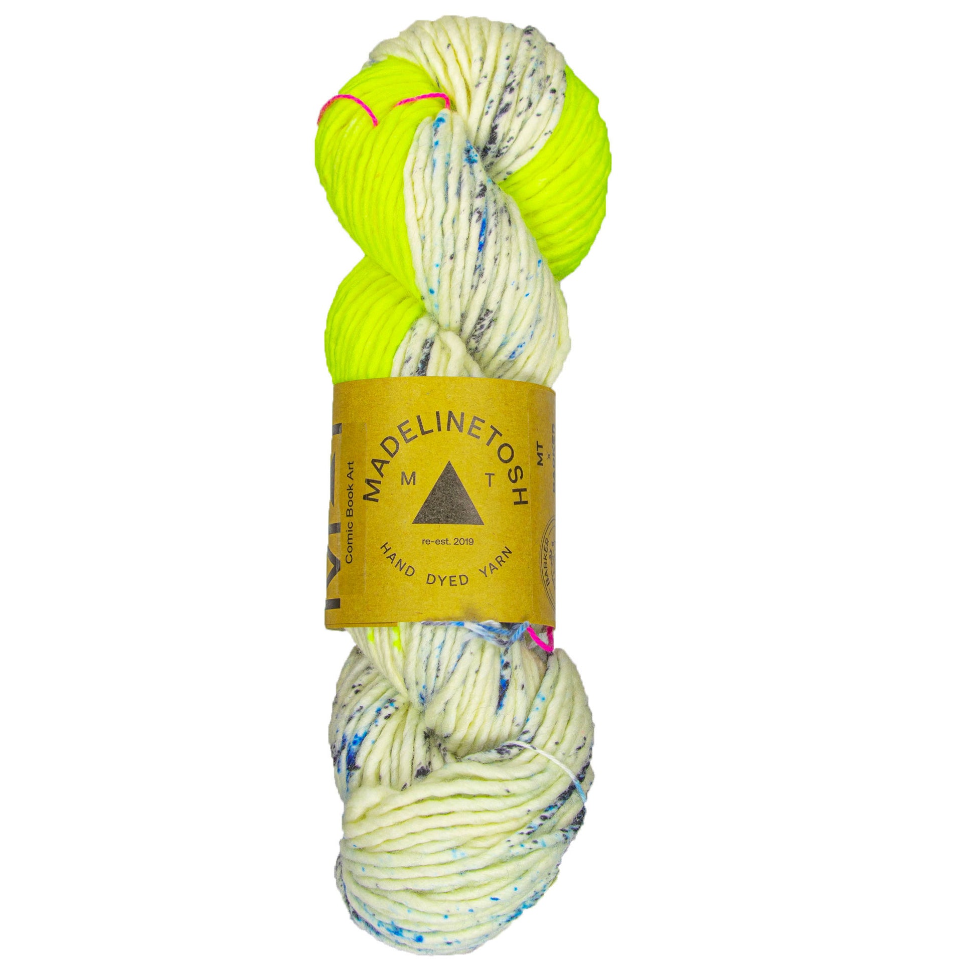 Madelinetosh A.S.A.P. Yarn - Barker Wool: Comic Book Art - Zoom Image
