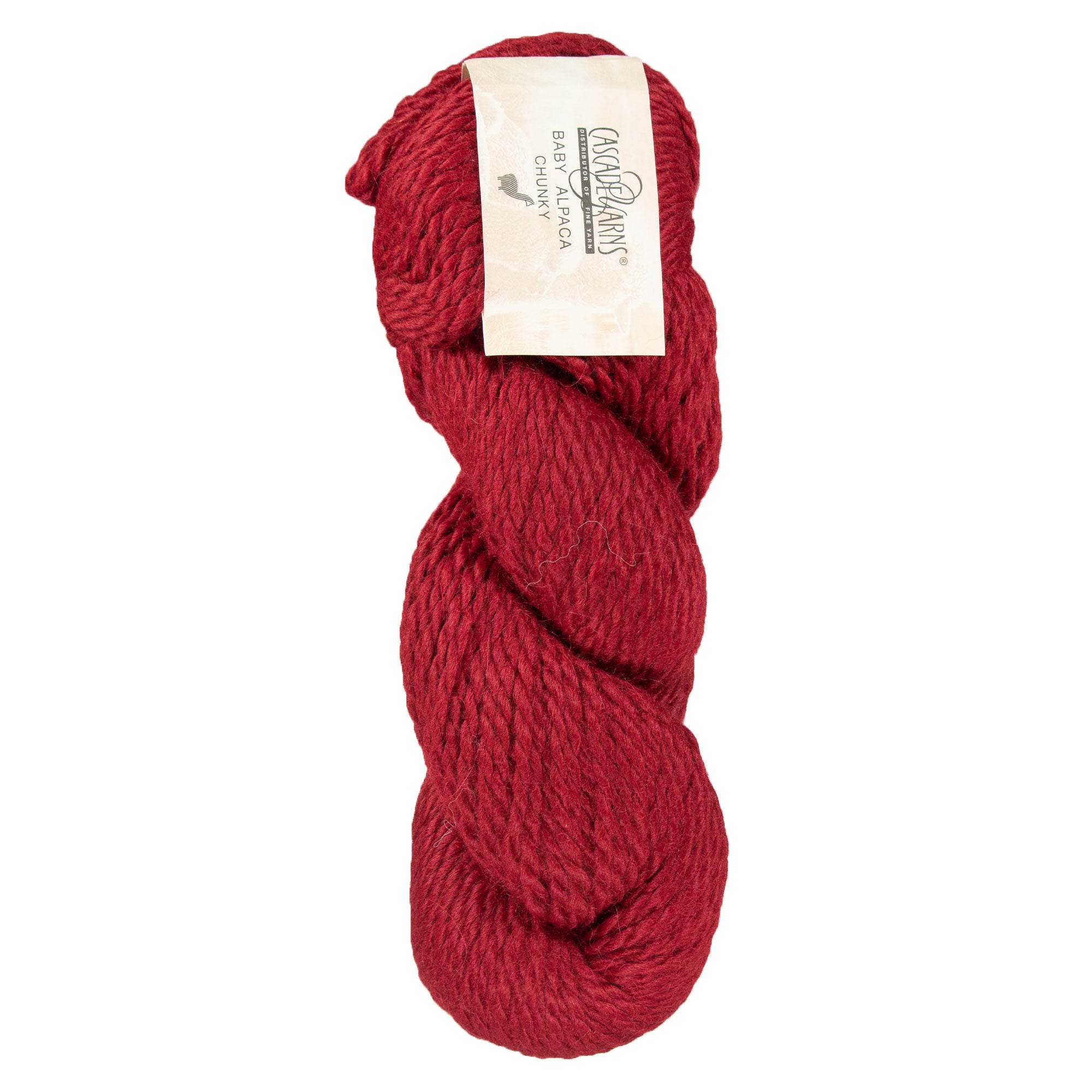 Cascade Yarns Baby Alpaca Chunky Yarn - 572 Ruby - Zoom Image