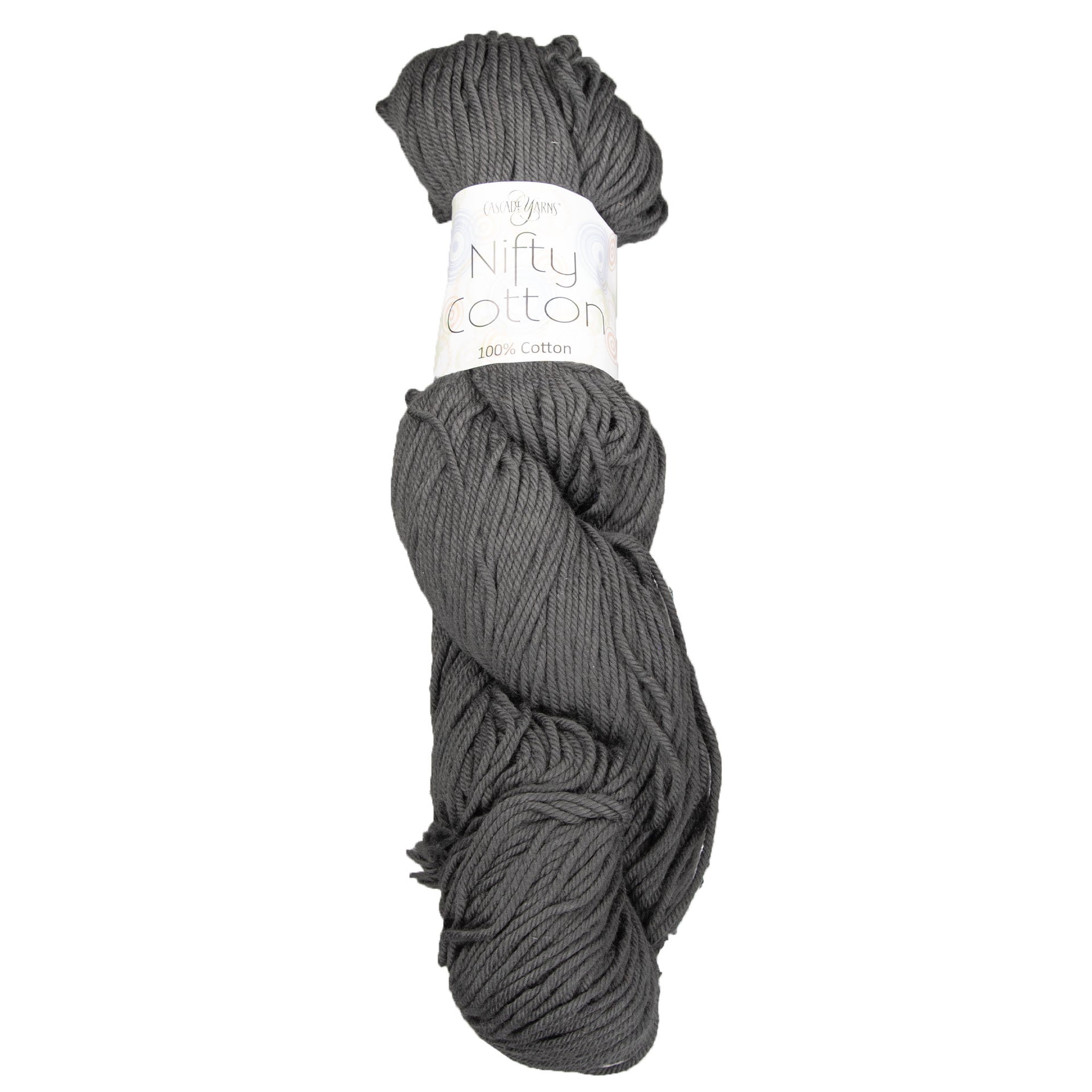 Cascade Yarns Nifty Cotton Yarn - 27 Jet - Zoom Image
