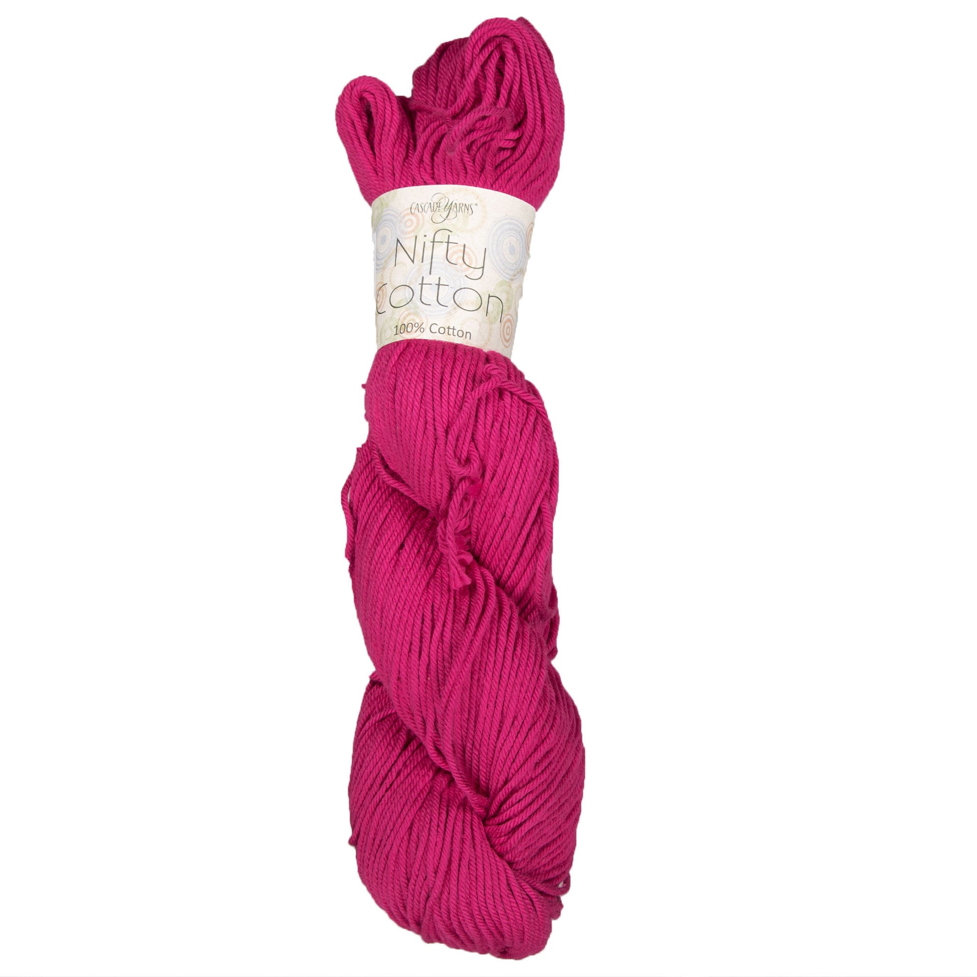 Cascade Yarns Nifty Cotton Yarn - 29 Hot Pink - Zoom Image
