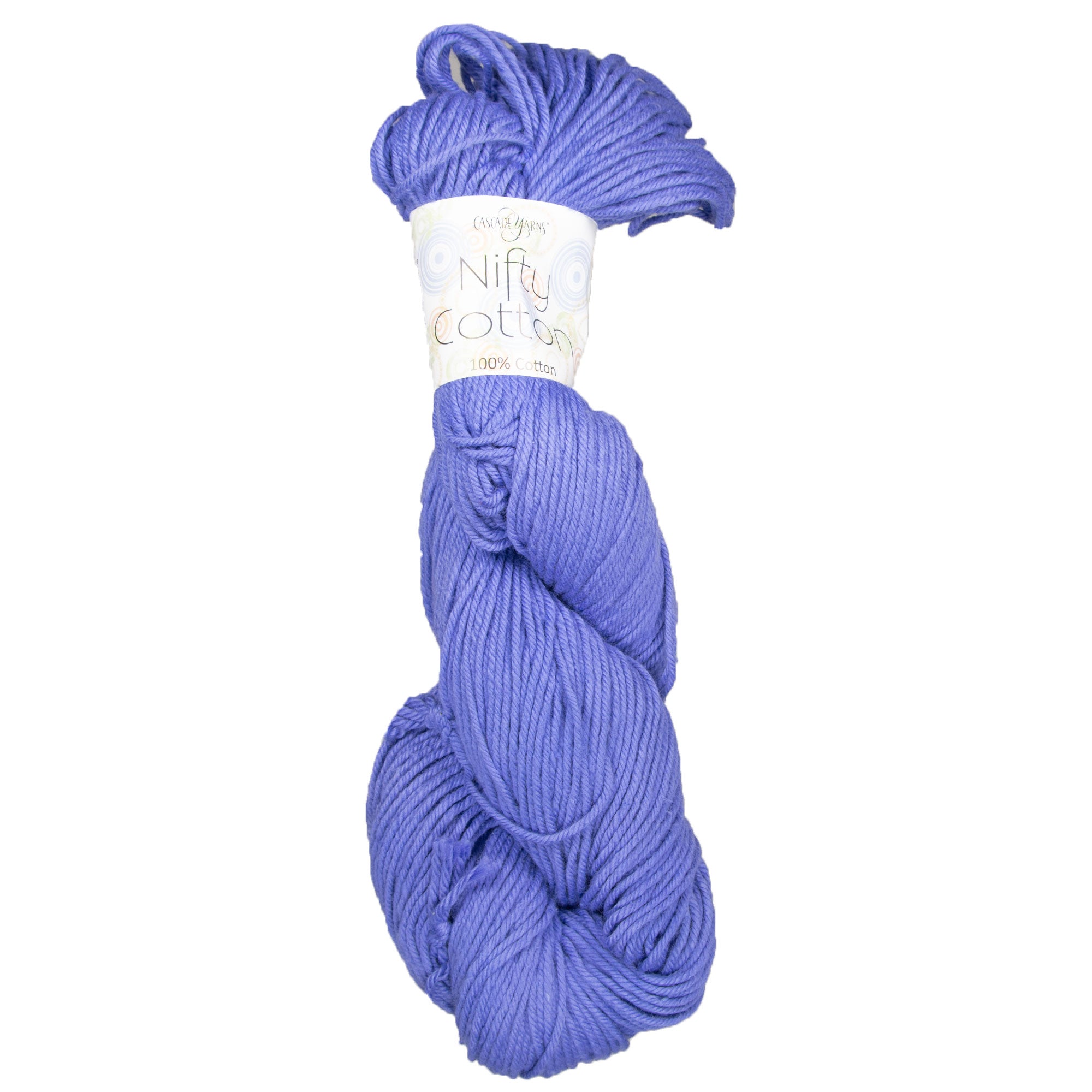 Cascade Yarns Nifty Cotton Yarn - 43 Blue Iris - Zoom Image
