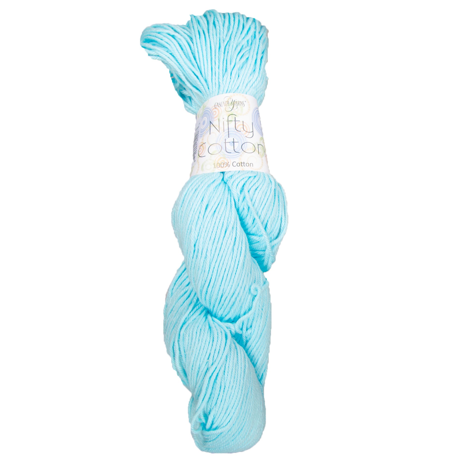 Cascade Yarns Nifty Cotton Yarn - 13 Soft Blue - Zoom Image
