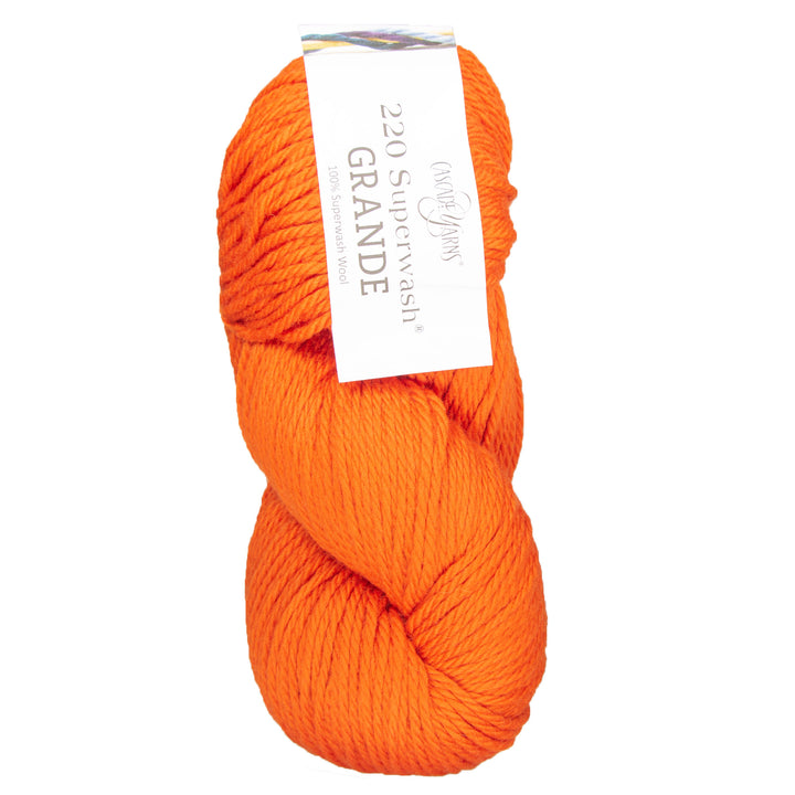 Cascade Yarns 220 Superwash Grande Yarn - 822 Pumpkin - Zoom Image