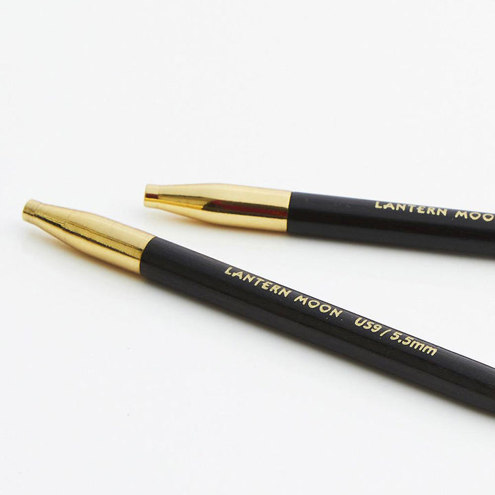 Lantern Moon Ebony Interchangeable Needle Tips - US 10.75 (7.00mm) - 5" - Extra Image