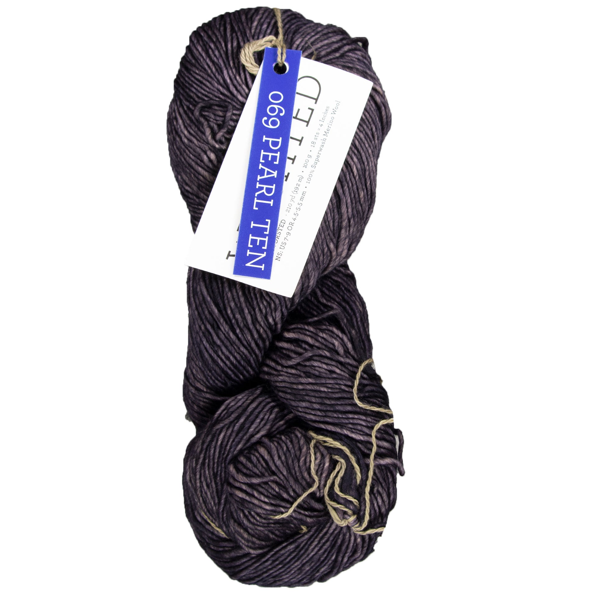 Malabrigo Washted Yarn - 069 Pearl Ten - Zoom Image
