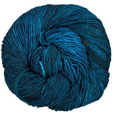 Malabrigo Washted Yarn - 685 Greenish Blue - Zoom Image