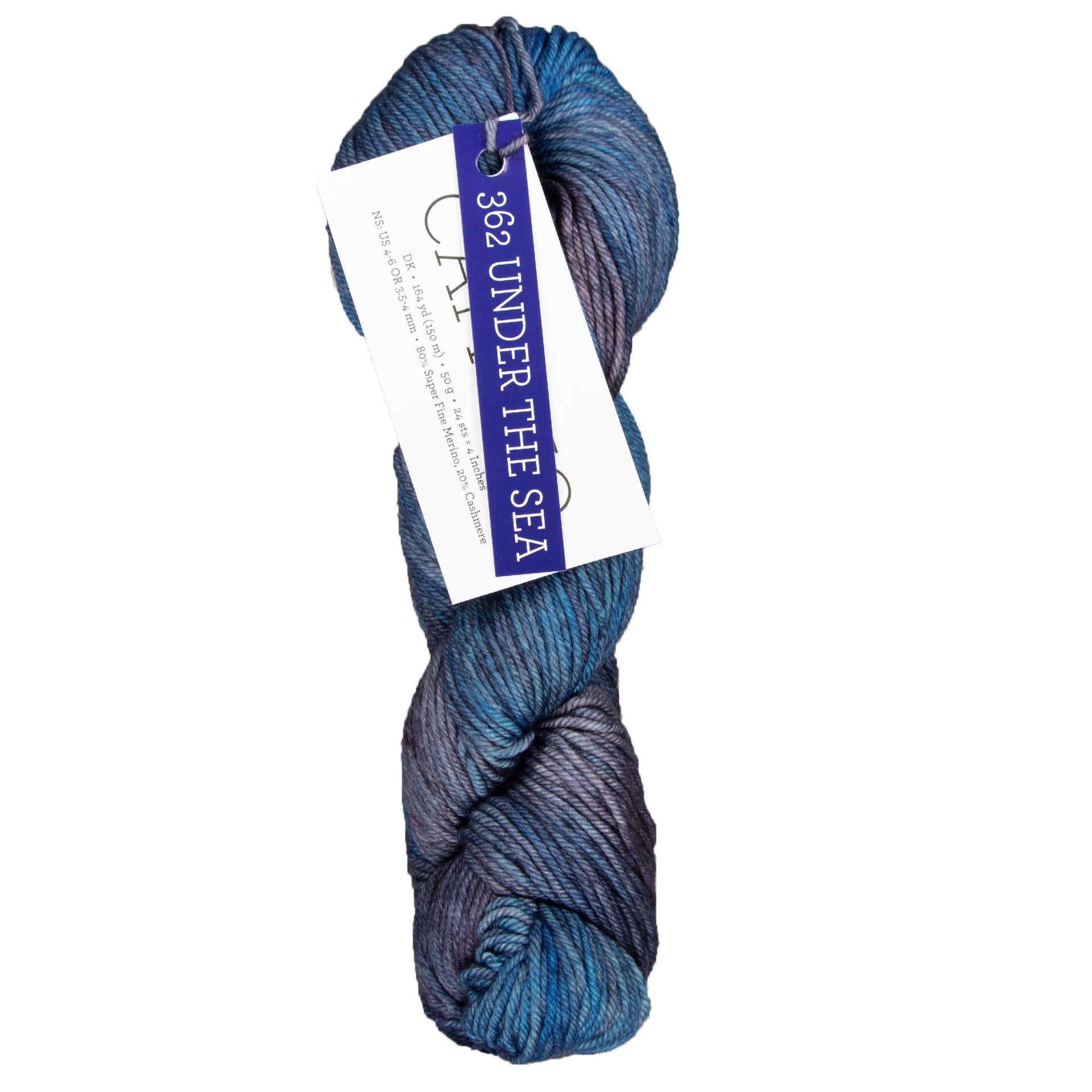 Malabrigo Caprino Yarn - 362 Under the Sea - Zoom Image
