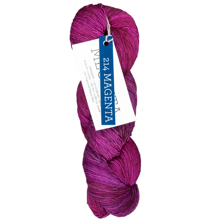 Malabrigo Mechita Yarn - 214 Magenta - Zoom Image