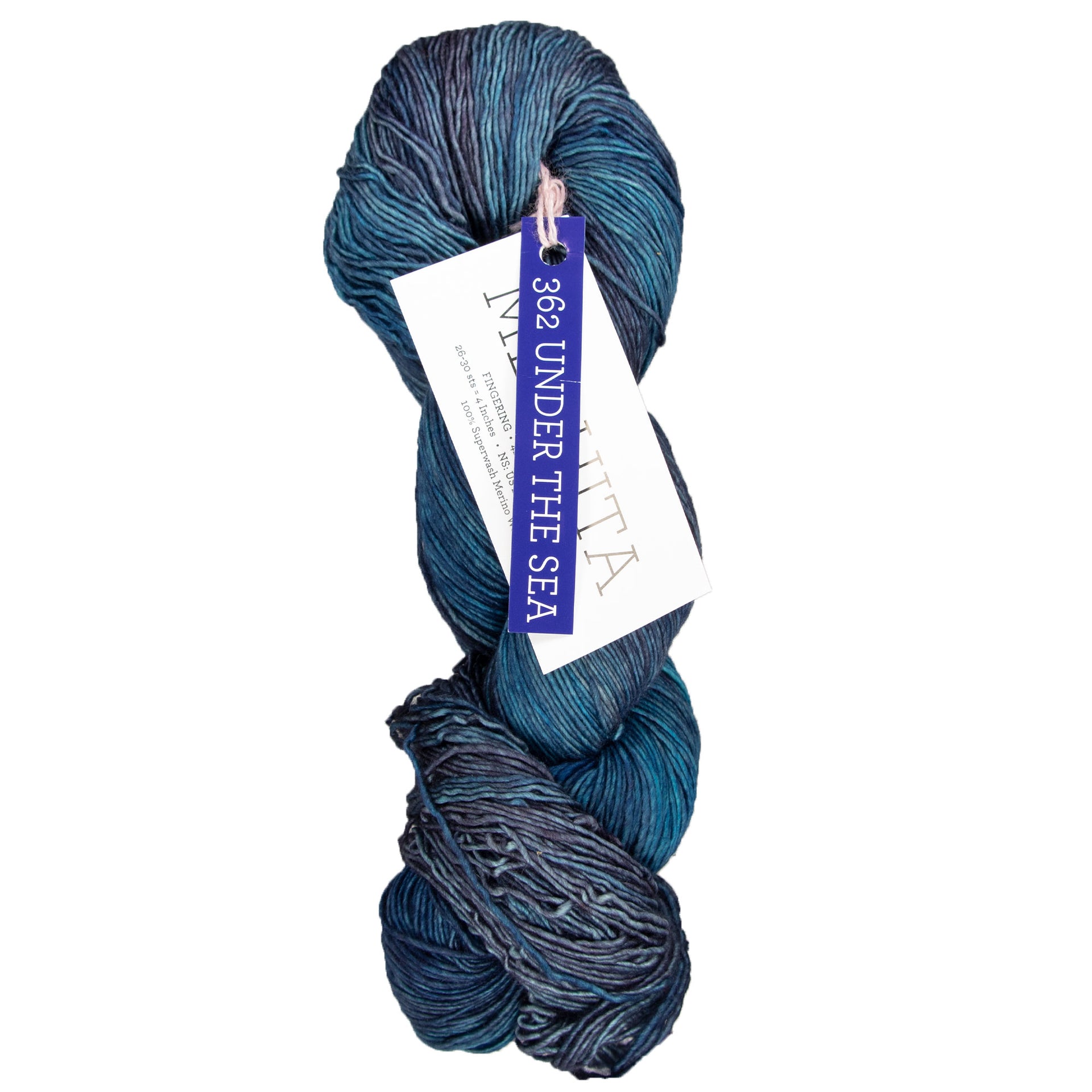 Malabrigo Mechita Yarn - 362 Under the Sea - Zoom Image
