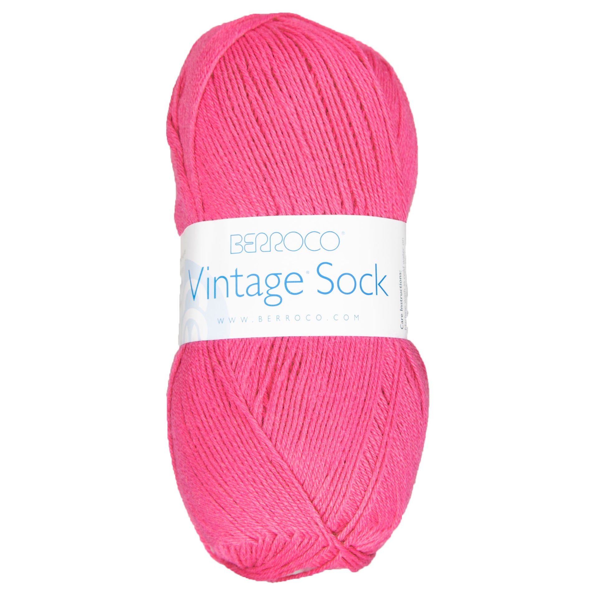Berroco Vintage Sock Yarn - 12012 Shocking - Zoom Image
