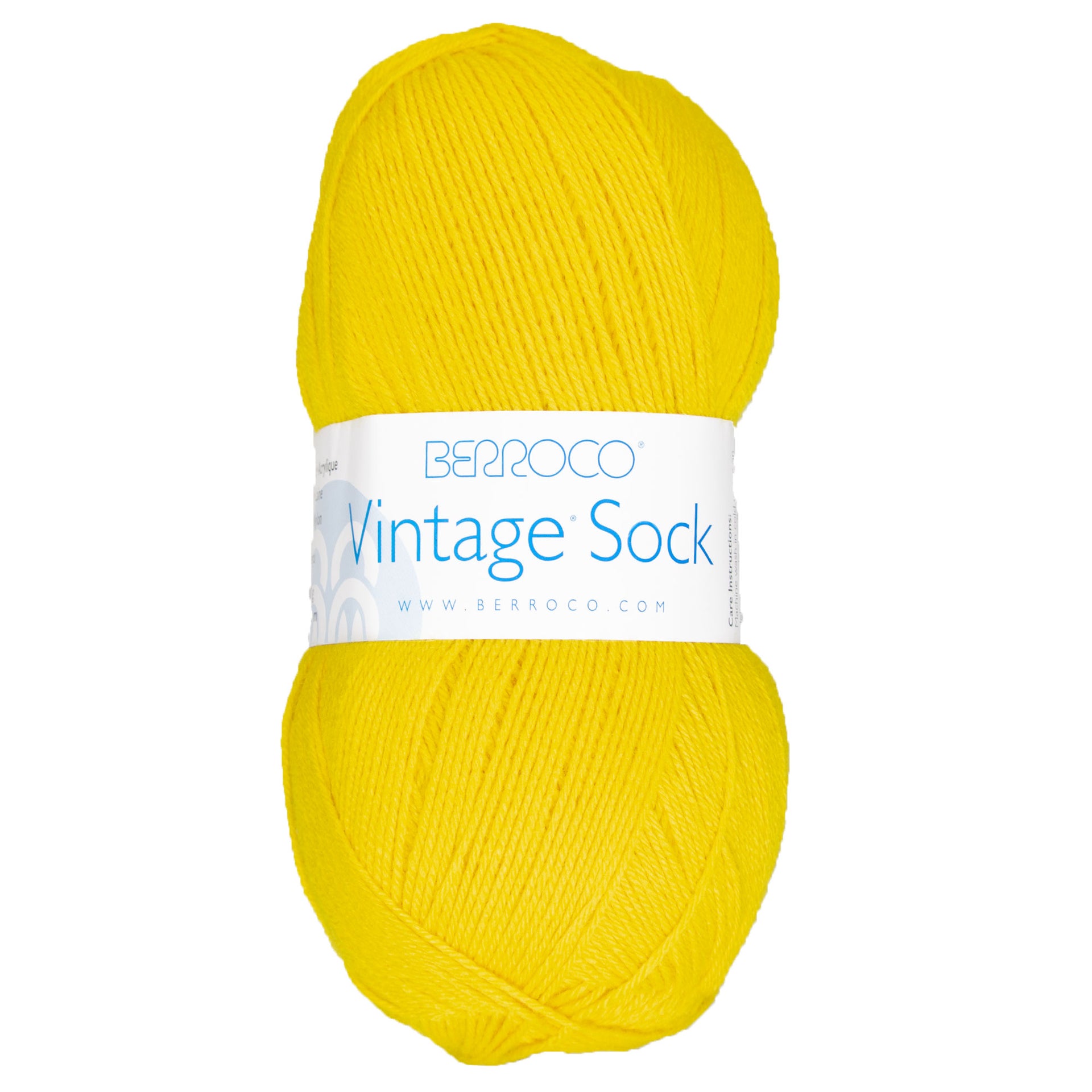 Berroco Vintage Sock Yarn - 12018 Citrus - Zoom Image
