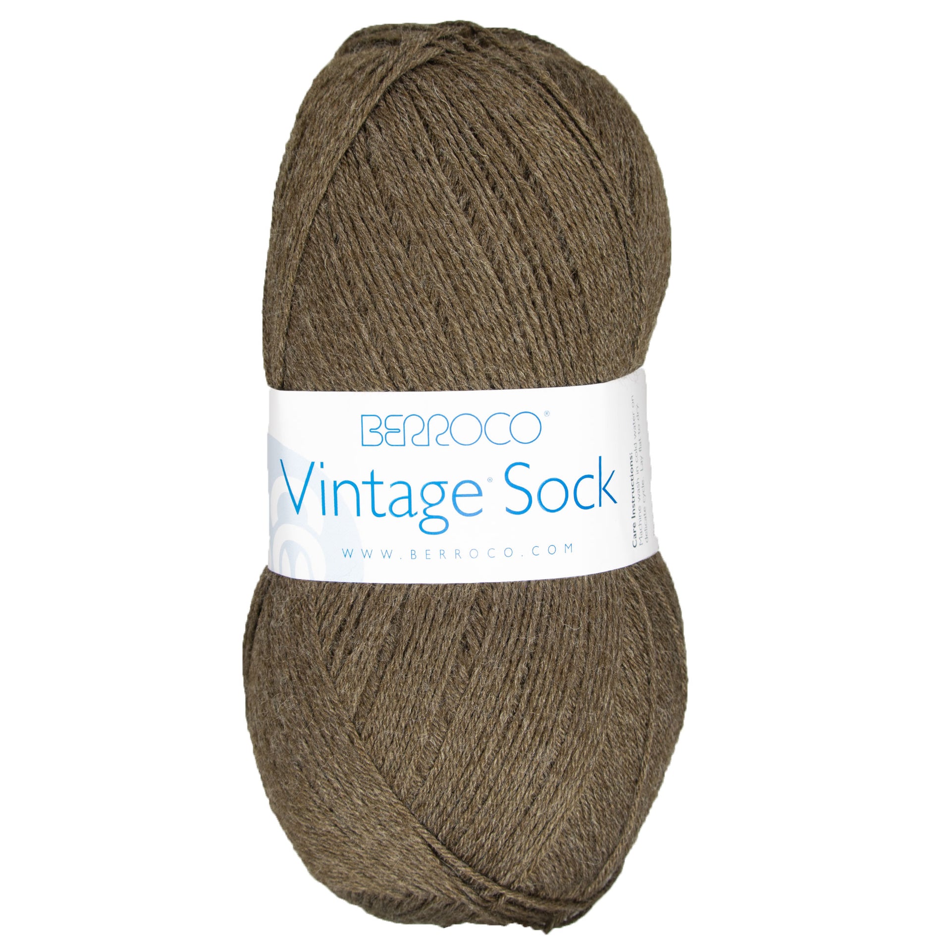 Berroco Vintage Sock Yarn - 12053 Mocha - Zoom Image
