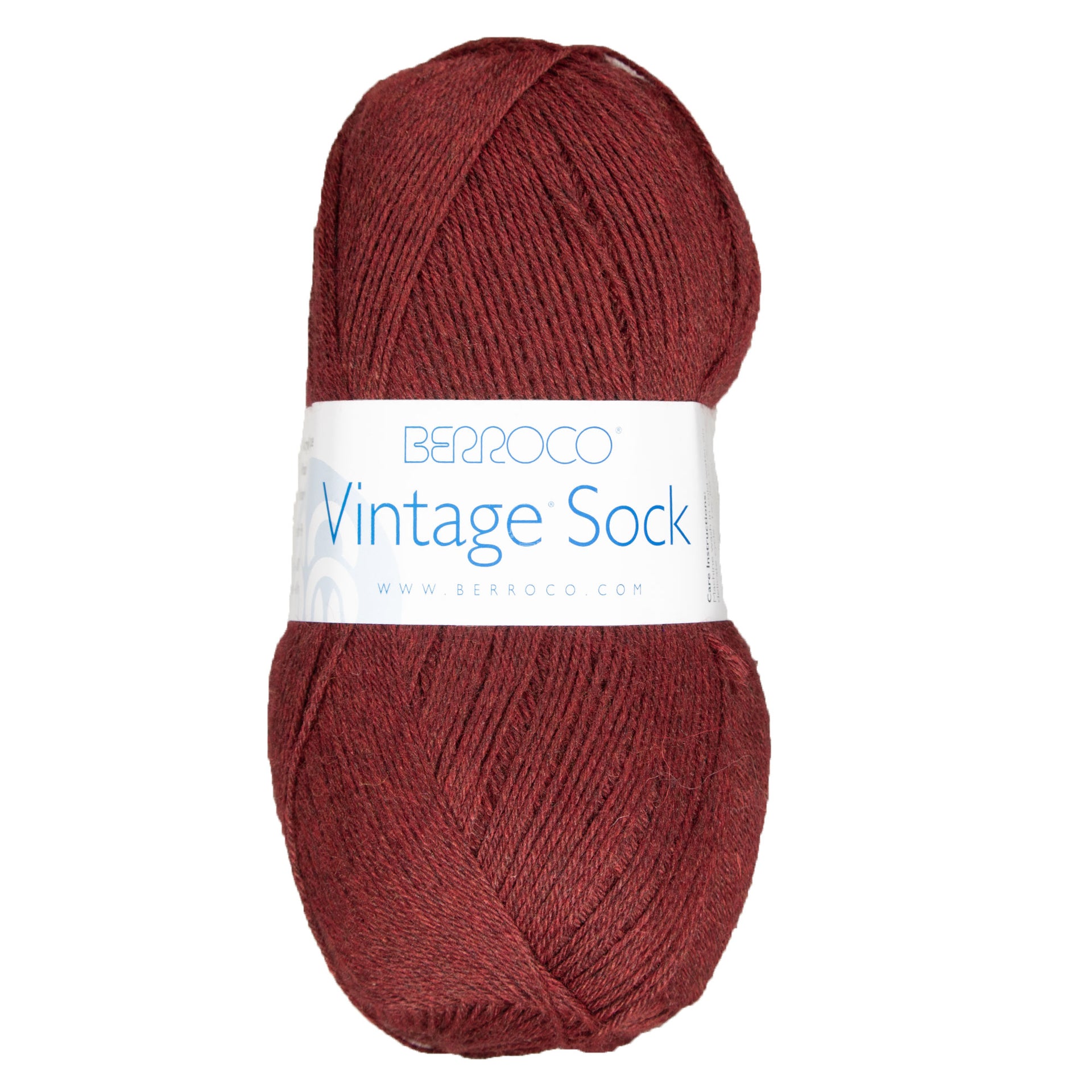 Berroco Vintage Sock Yarn - 12060 Black Cherry - Zoom Image
