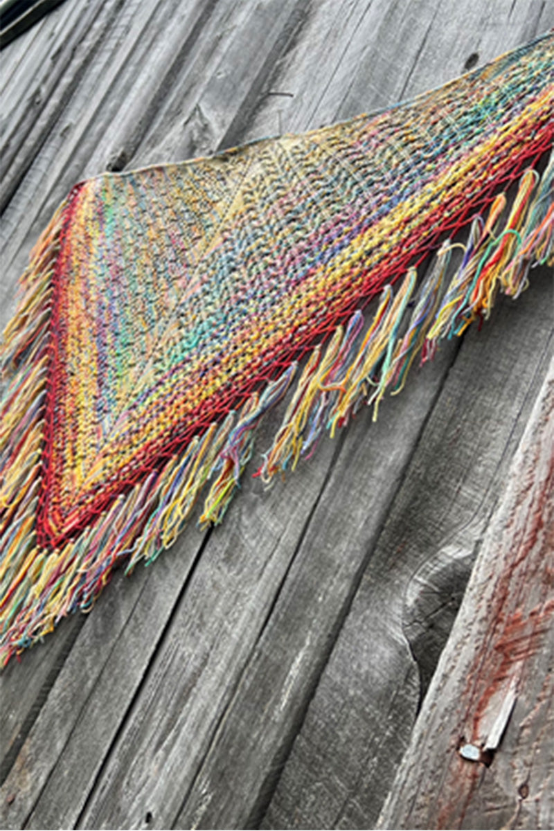 Koigu Patterns - Charlotte's Web Shawl - PDF Download - Extra Image

