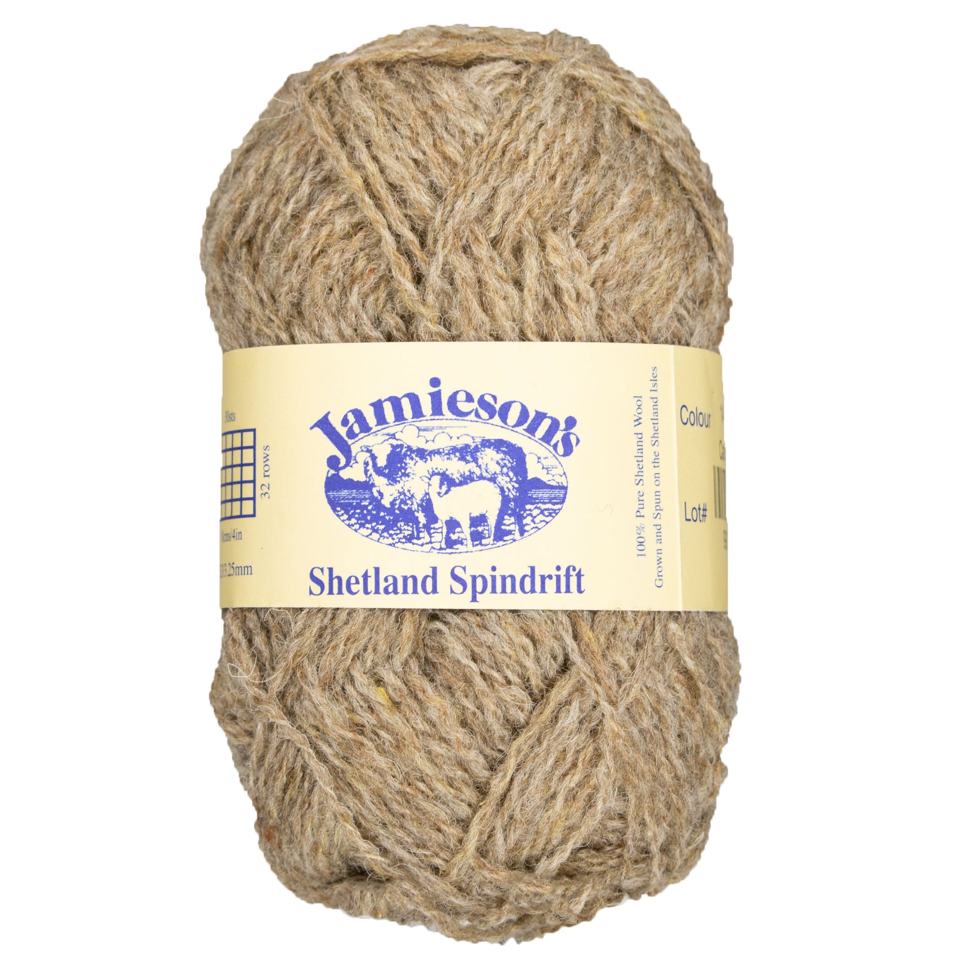 Jamieson's of Shetland Spindrift Yarn - 141 Camel (Backordered) - Zoom Image
