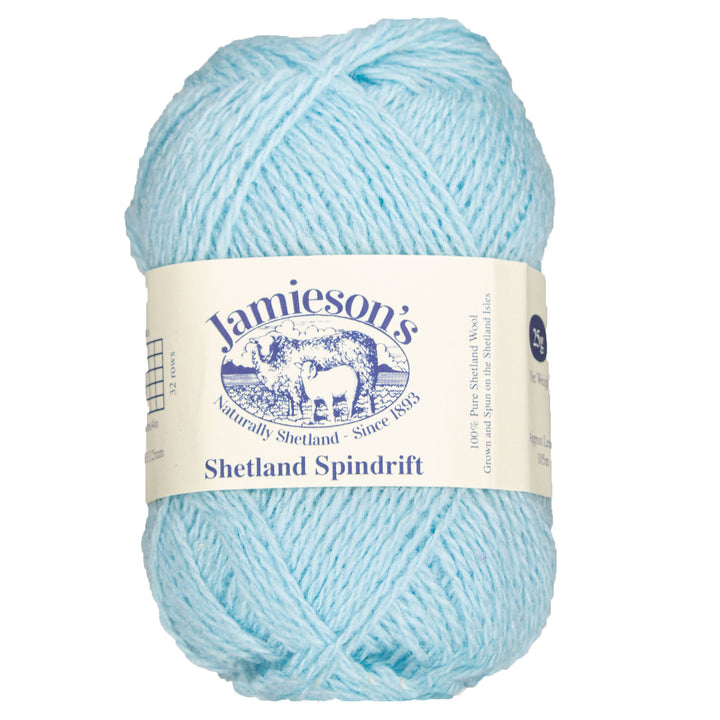 Jamieson's of Shetland Spindrift Yarn - 764 Cloud - Zoom Image
