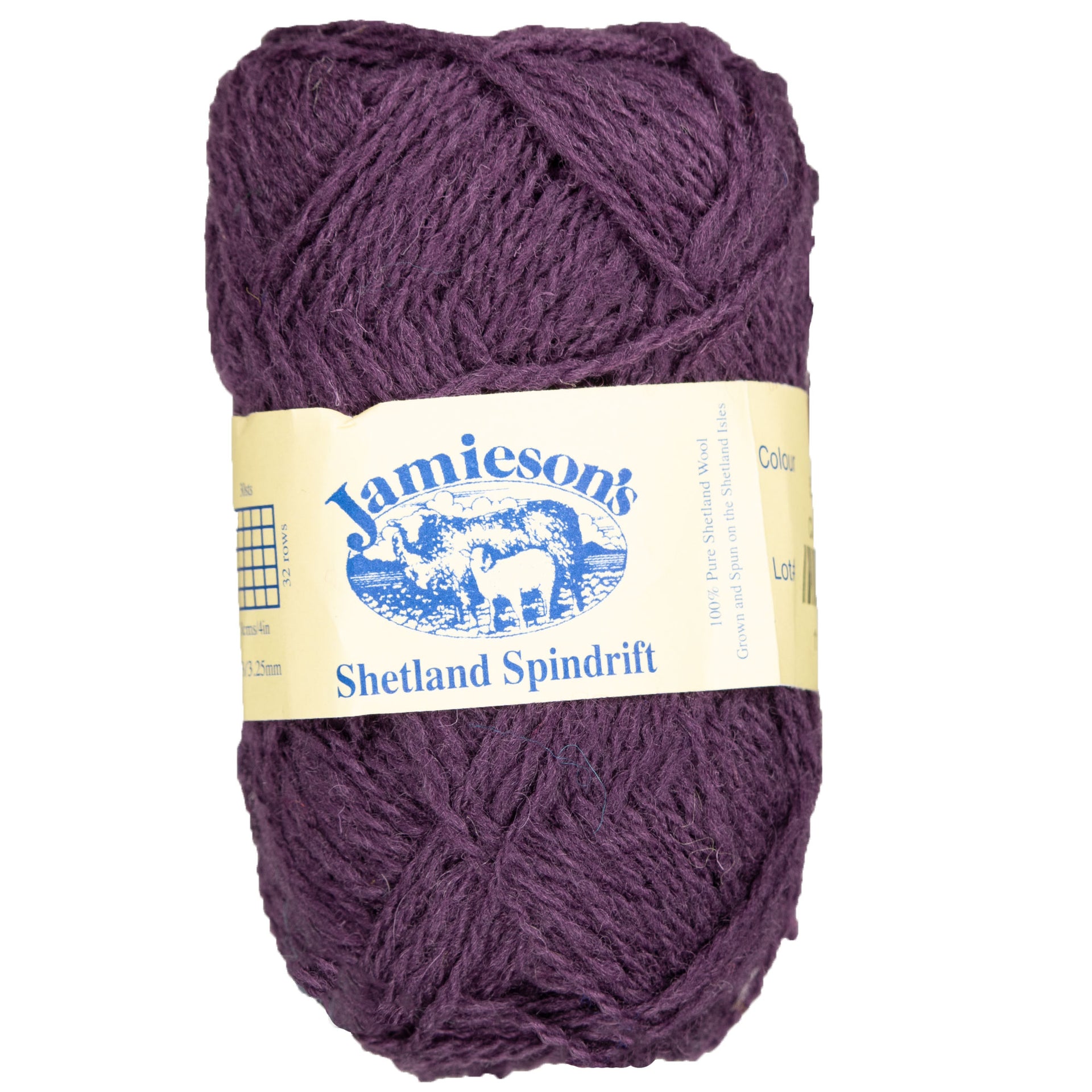 Jamieson's of Shetland Spindrift Yarn - 596 Clover - Zoom Image
