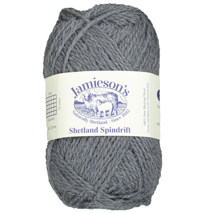 Jamieson's of Shetland Spindrift Yarn - 630 Dove - Zoom Image