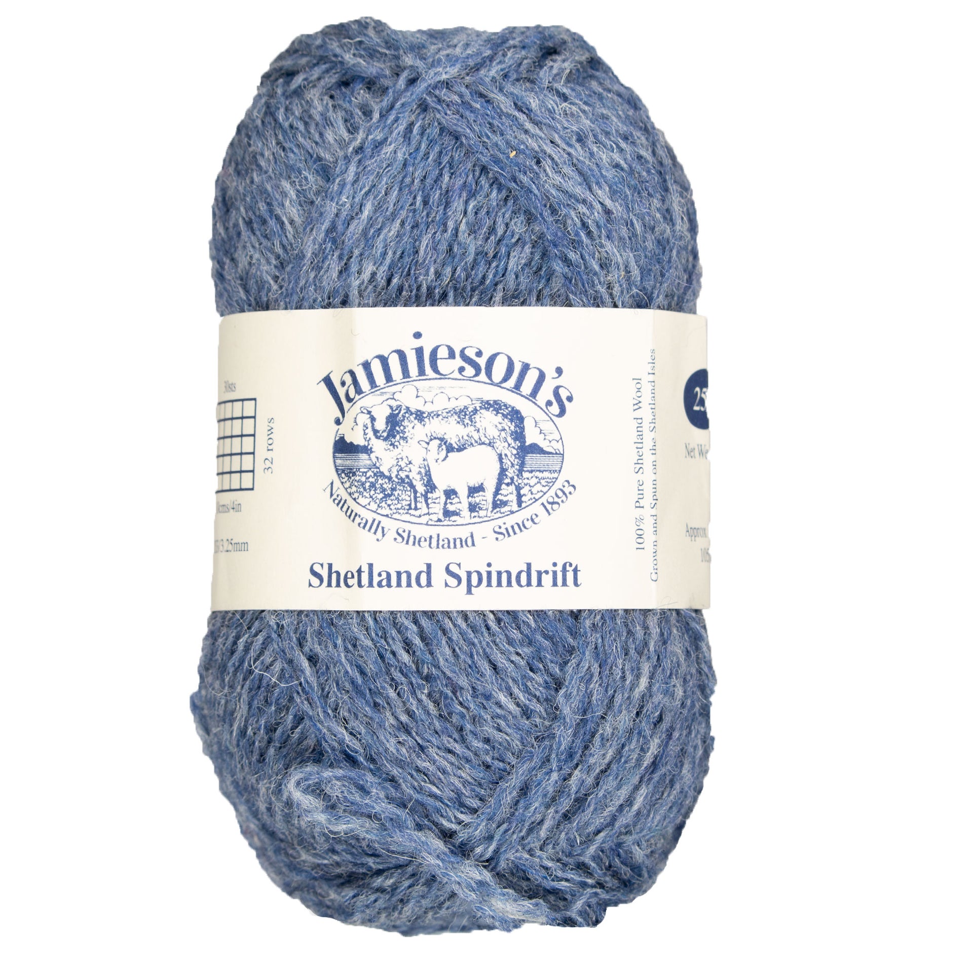 Jamieson's of Shetland Spindrift Yarn - 170 Fjord - Zoom Image
