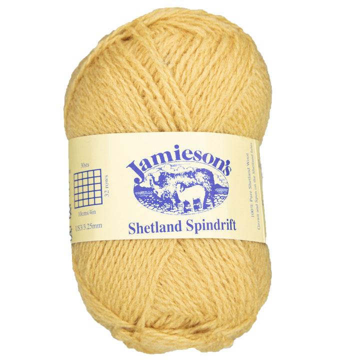 Jamieson's of Shetland Spindrift Yarn - 375 Flax - Zoom Image