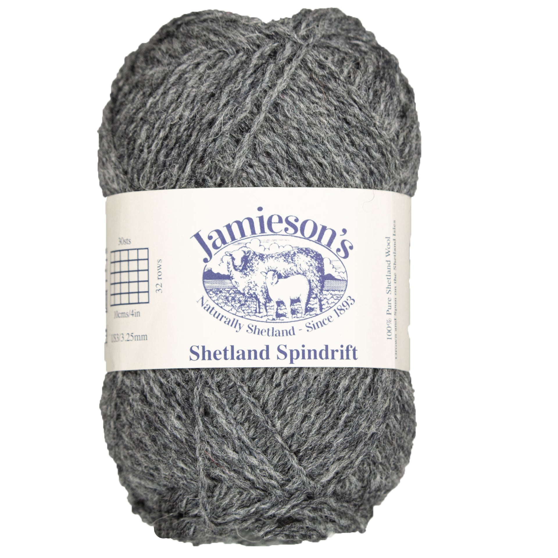 Jamieson's of Shetland Spindrift Yarn - 315 Heron - Zoom Image
