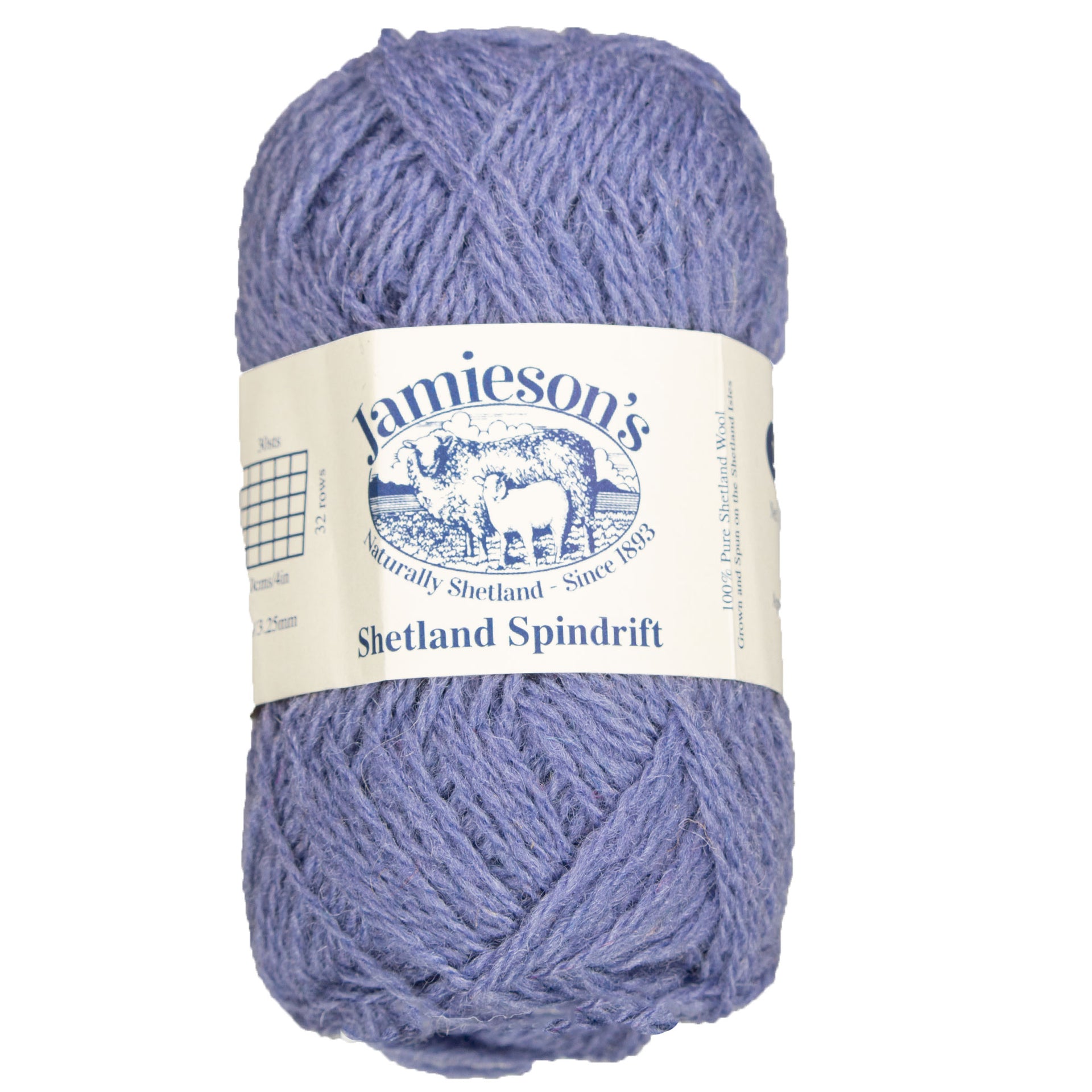 Jamieson's of Shetland Spindrift Yarn - 615 Hyacinth - Zoom Image
