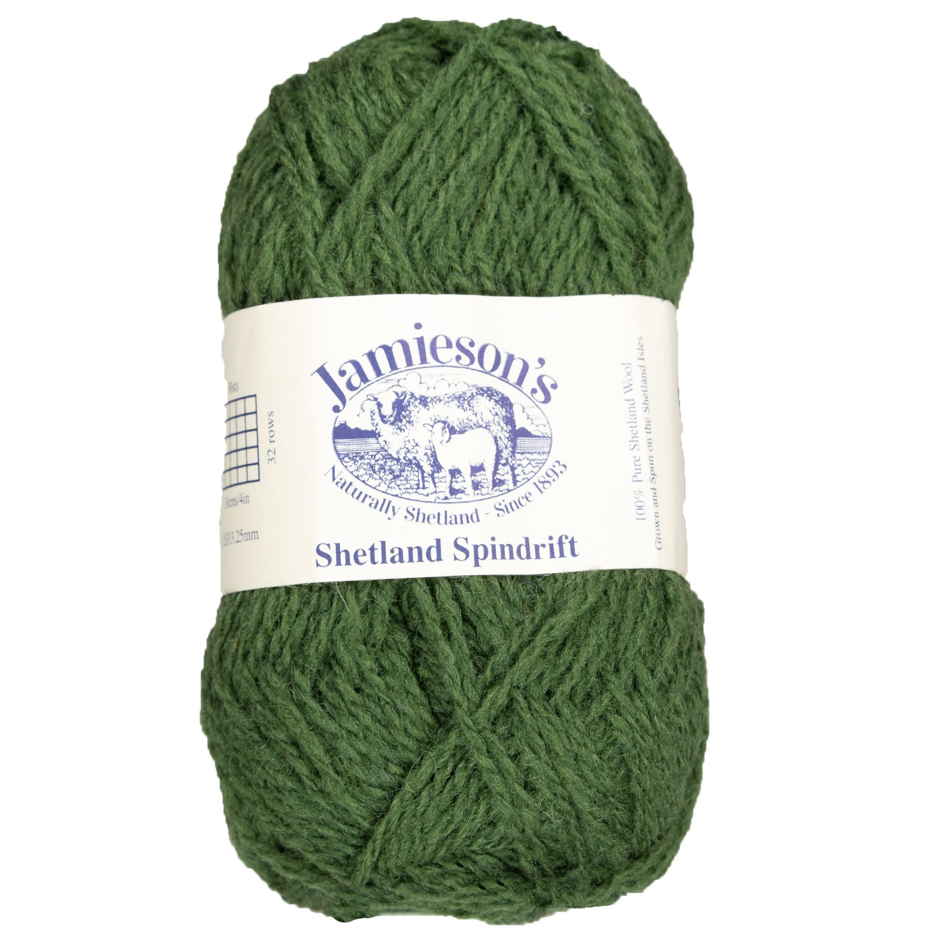 Jamieson's of Shetland Spindrift Yarn - 815 Ivy - Zoom Image
