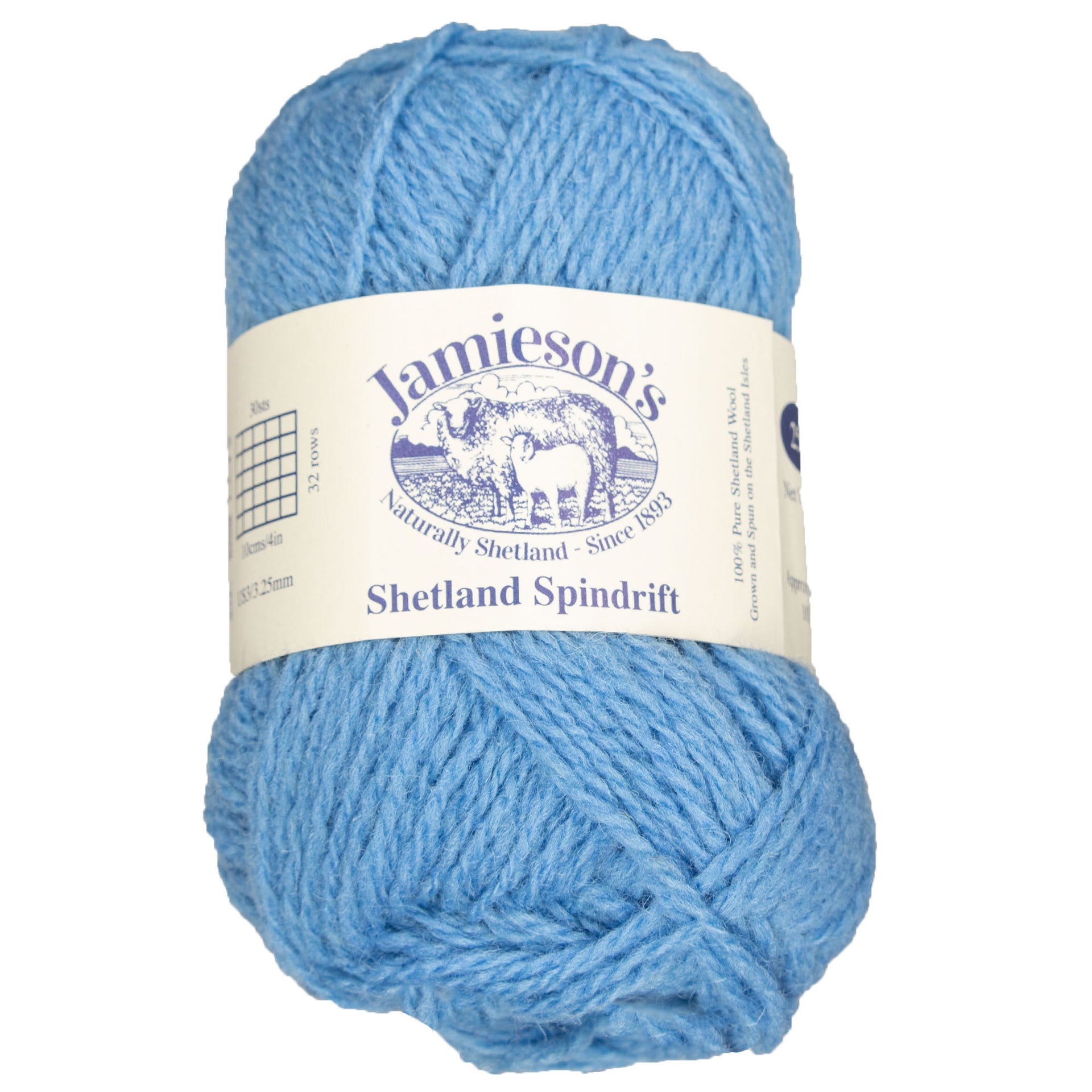 Jamieson's of Shetland Spindrift Yarn - 660 Lagoon - Zoom Image
