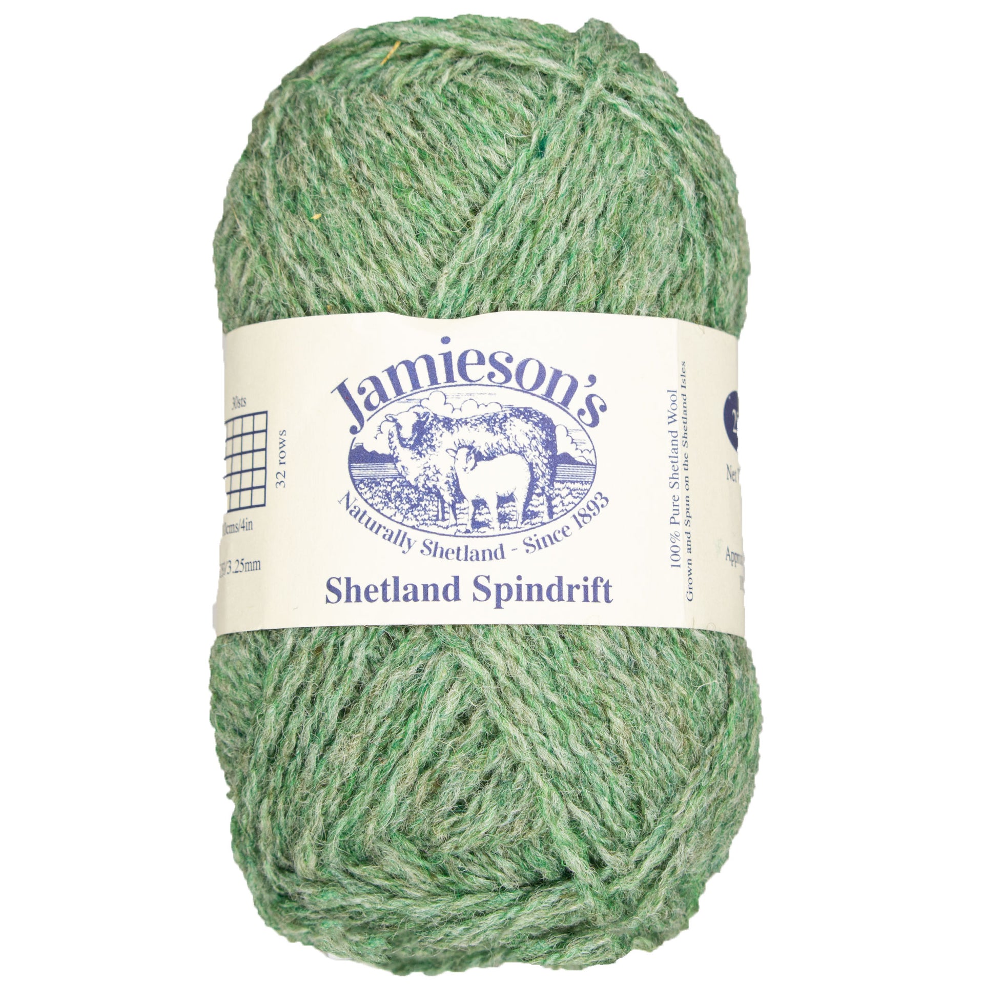 Jamieson's of Shetland Spindrift Yarn - 329 Laurel - Zoom Image
