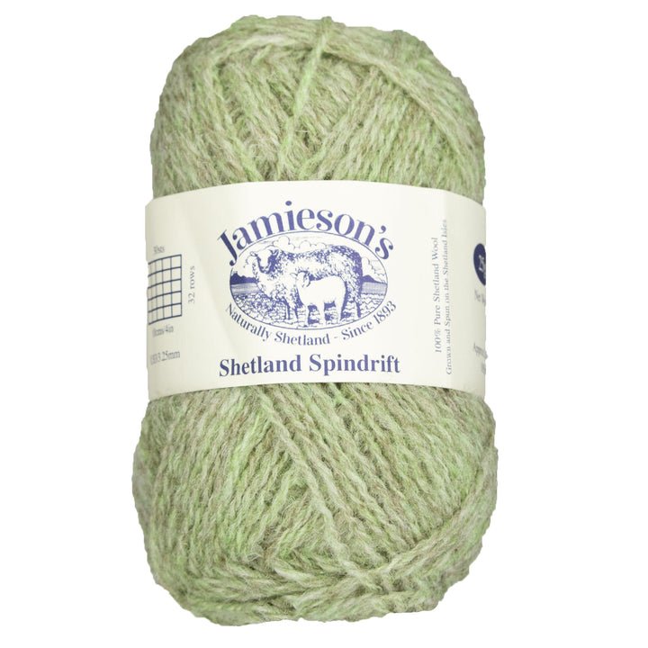 Jamieson's of Shetland Spindrift Yarn - 1130 Lichen - Zoom Image