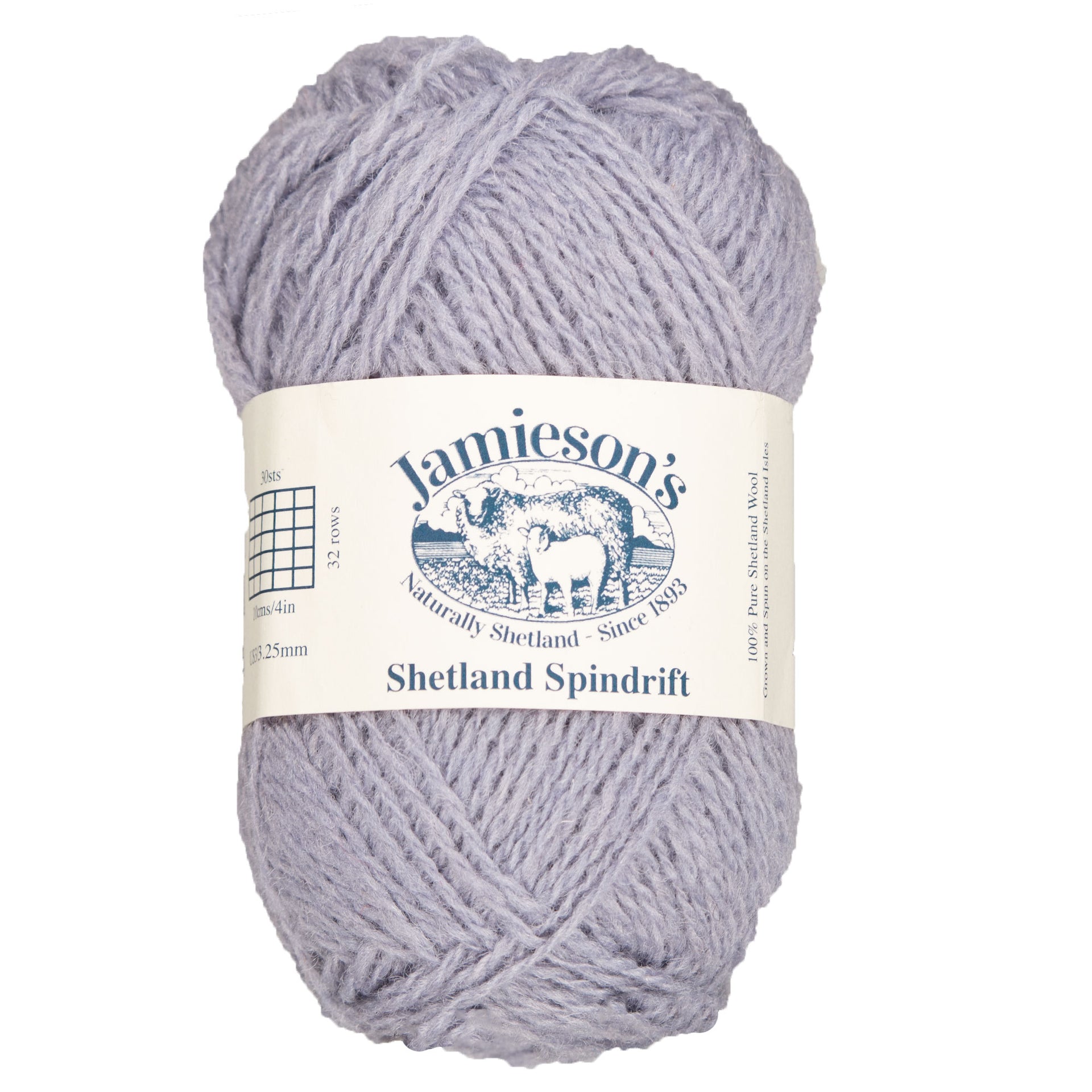 Jamieson's of Shetland Spindrift Yarn - 620 Lilac - Zoom Image
