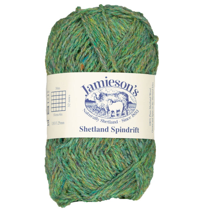 Jamieson's of Shetland Spindrift Yarn - 286 Moorgrass - Zoom Image