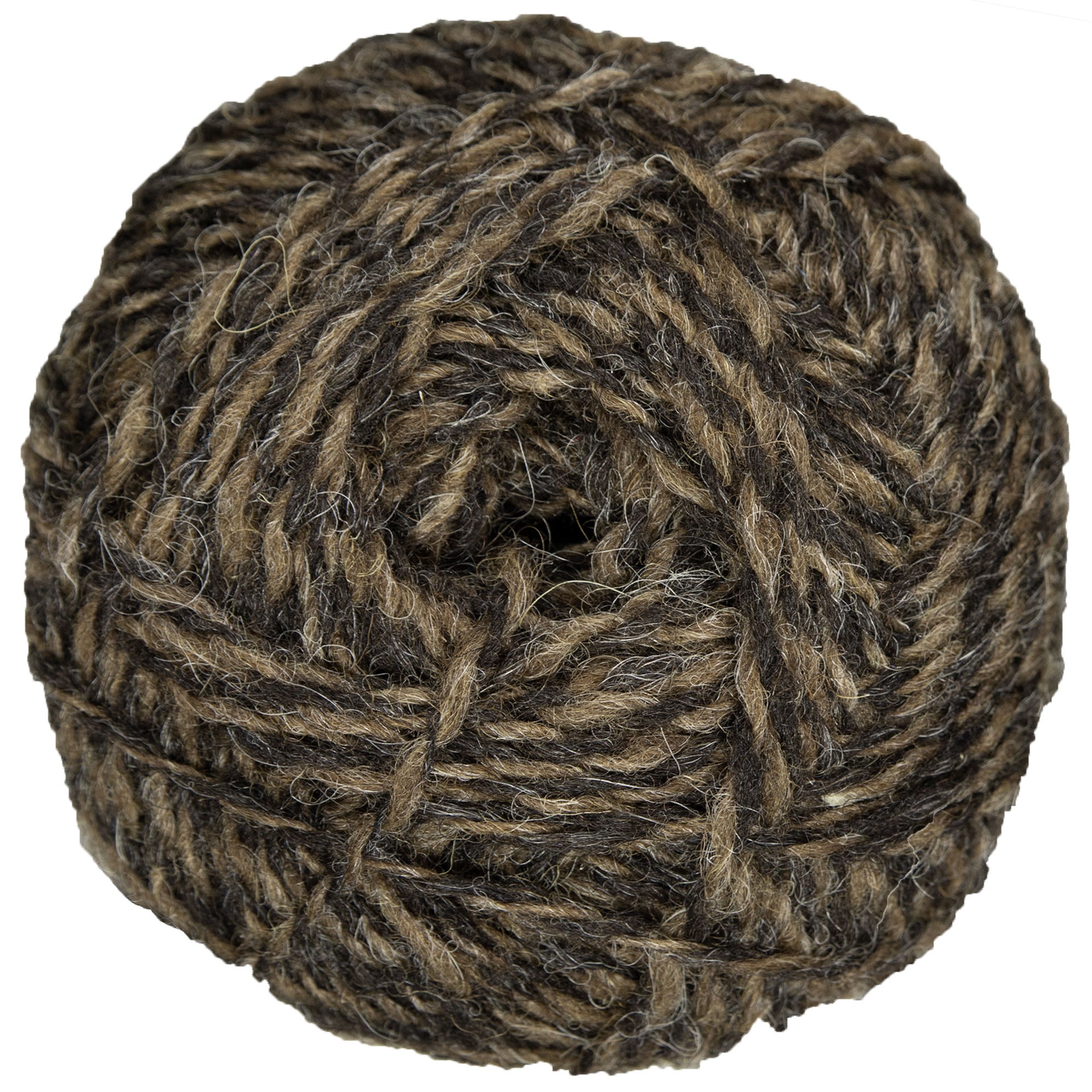 Jamieson's of Shetland Spindrift Yarn - 117 Moorit/Black - Zoom Image
