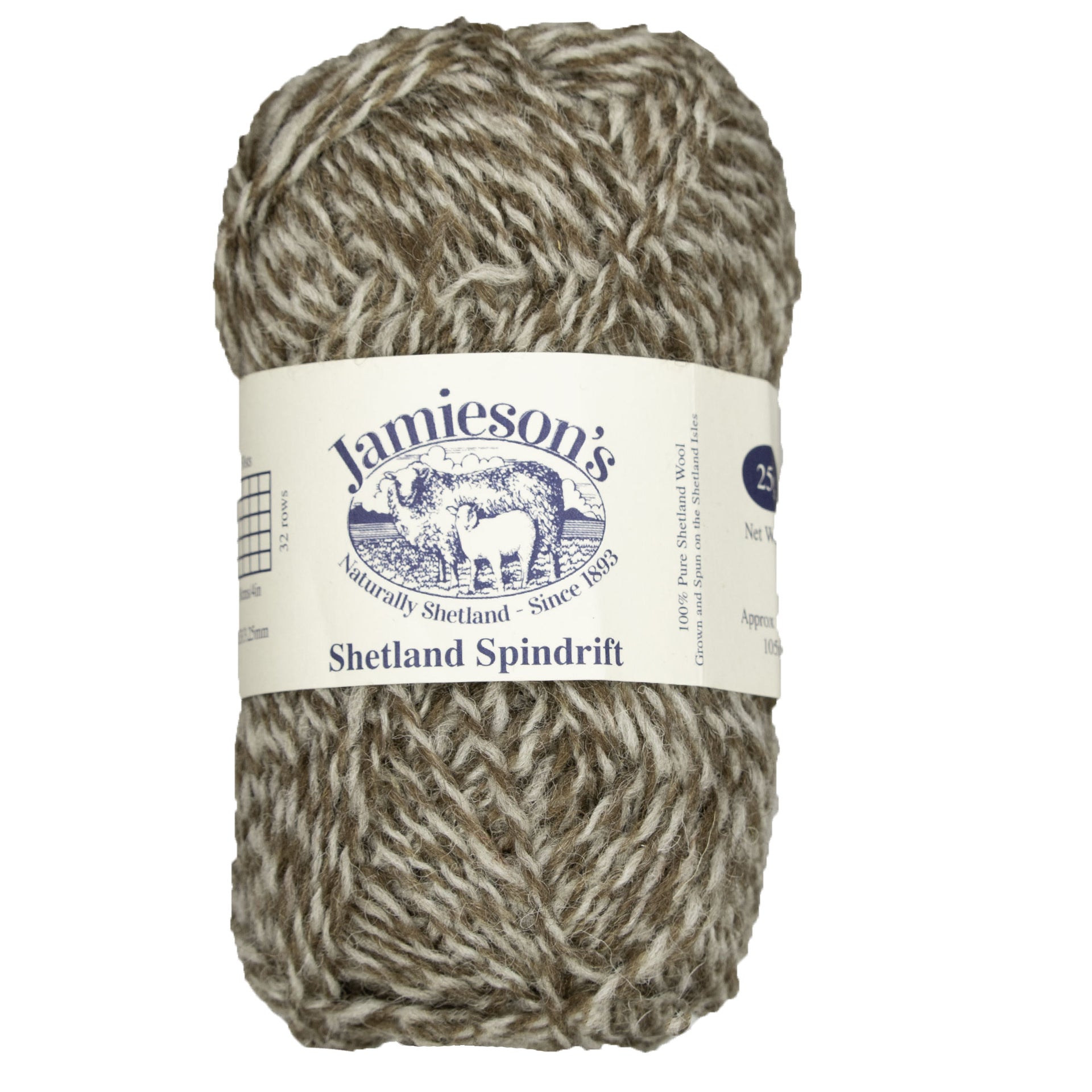 Jamieson's of Shetland Spindrift Yarn - 116 Moorit/Eesit - Zoom Image
