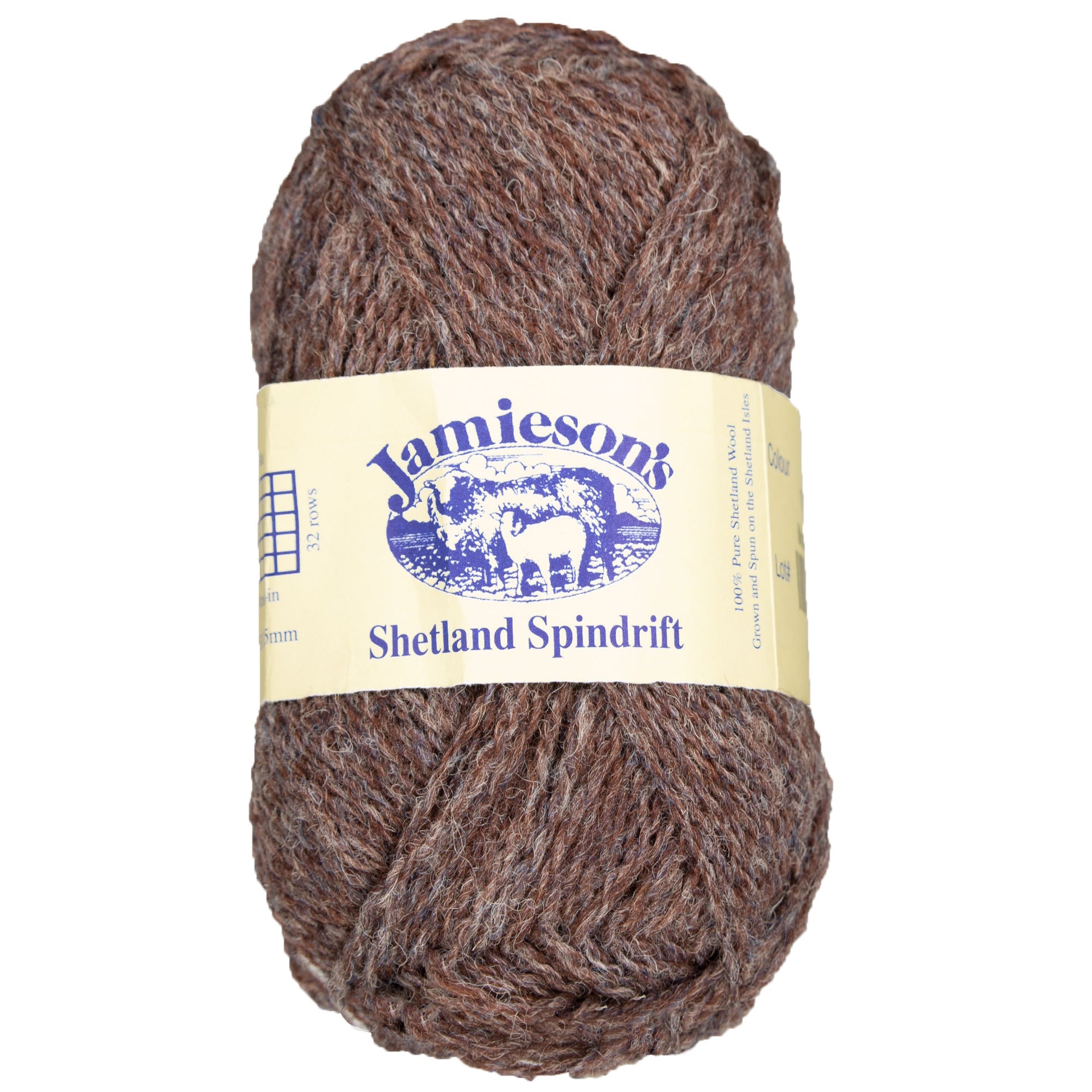 Jamieson's of Shetland Spindrift Yarn - 195 Moorland - Zoom Image
