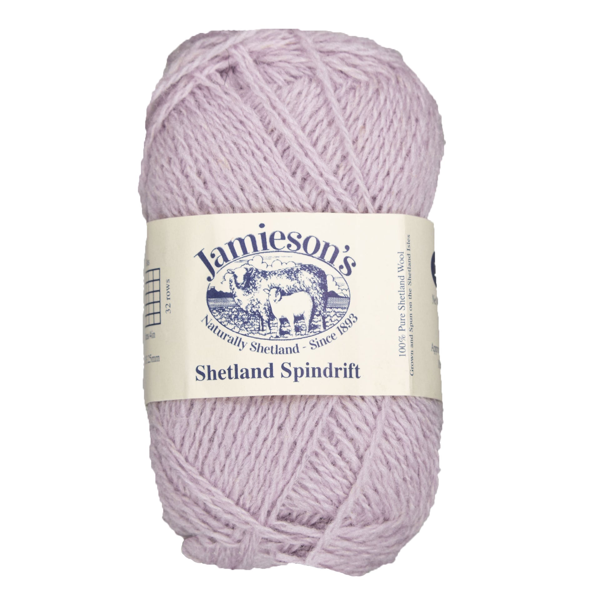 Jamieson's of Shetland Spindrift Yarn - 547 Orchid - Zoom Image
