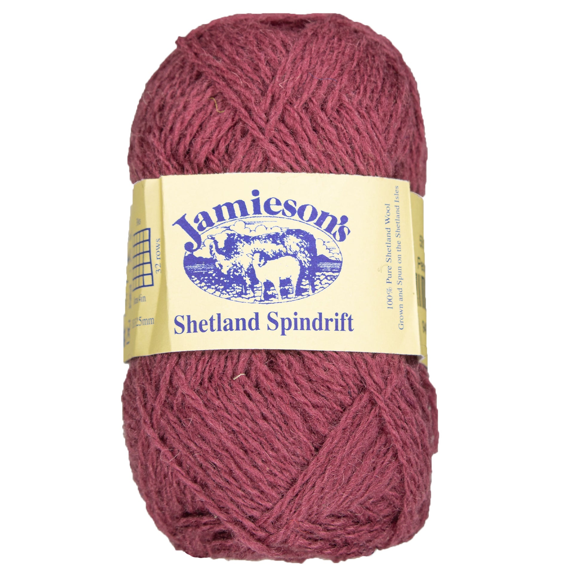 Jamieson's of Shetland Spindrift Yarn - 581 Peony - Zoom Image
