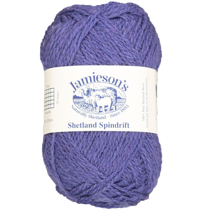 Jamieson's of Shetland Spindrift Yarn - 610 Purple - Zoom Image