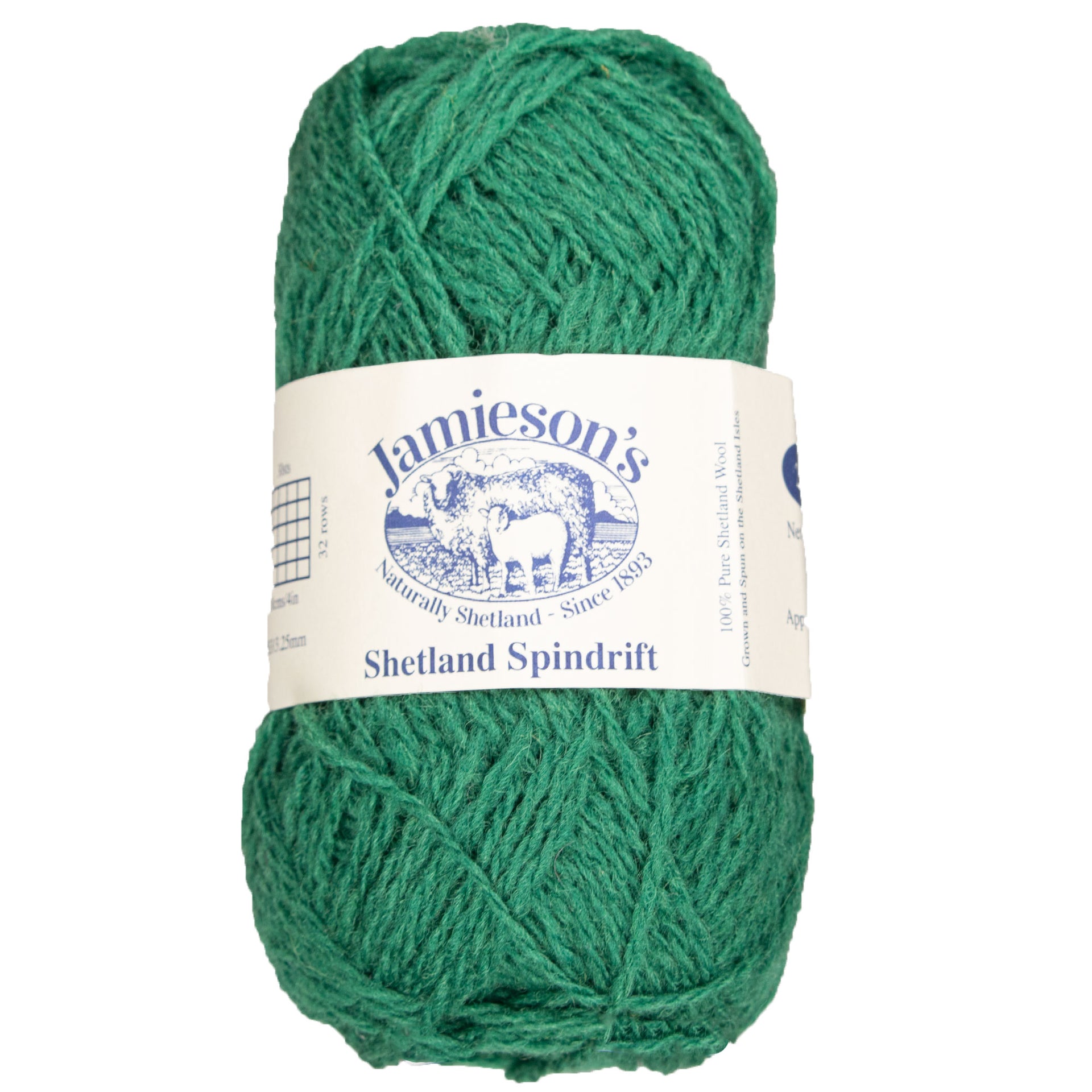 Jamieson's of Shetland Spindrift Yarn - 805 Spruce - Zoom Image
