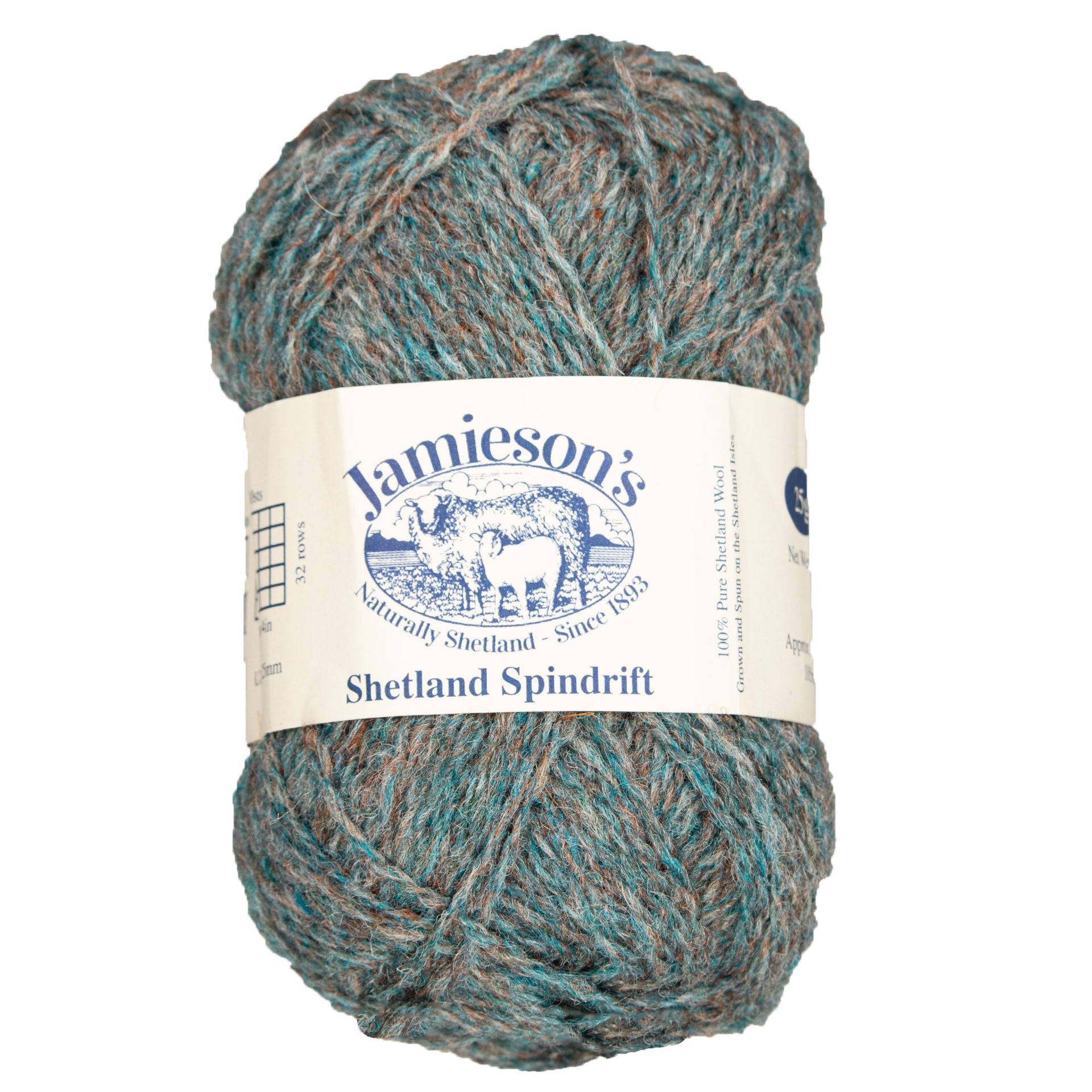 Jamieson's of Shetland Spindrift Yarn - 243 Storm - Zoom Image
