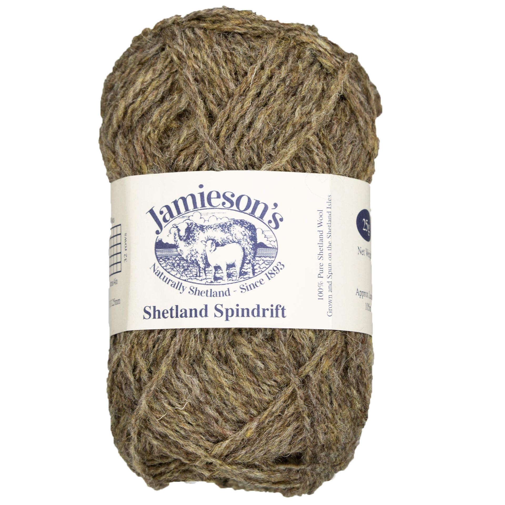 Jamieson's of Shetland Spindrift Yarn - 246 Wren - Zoom Image
