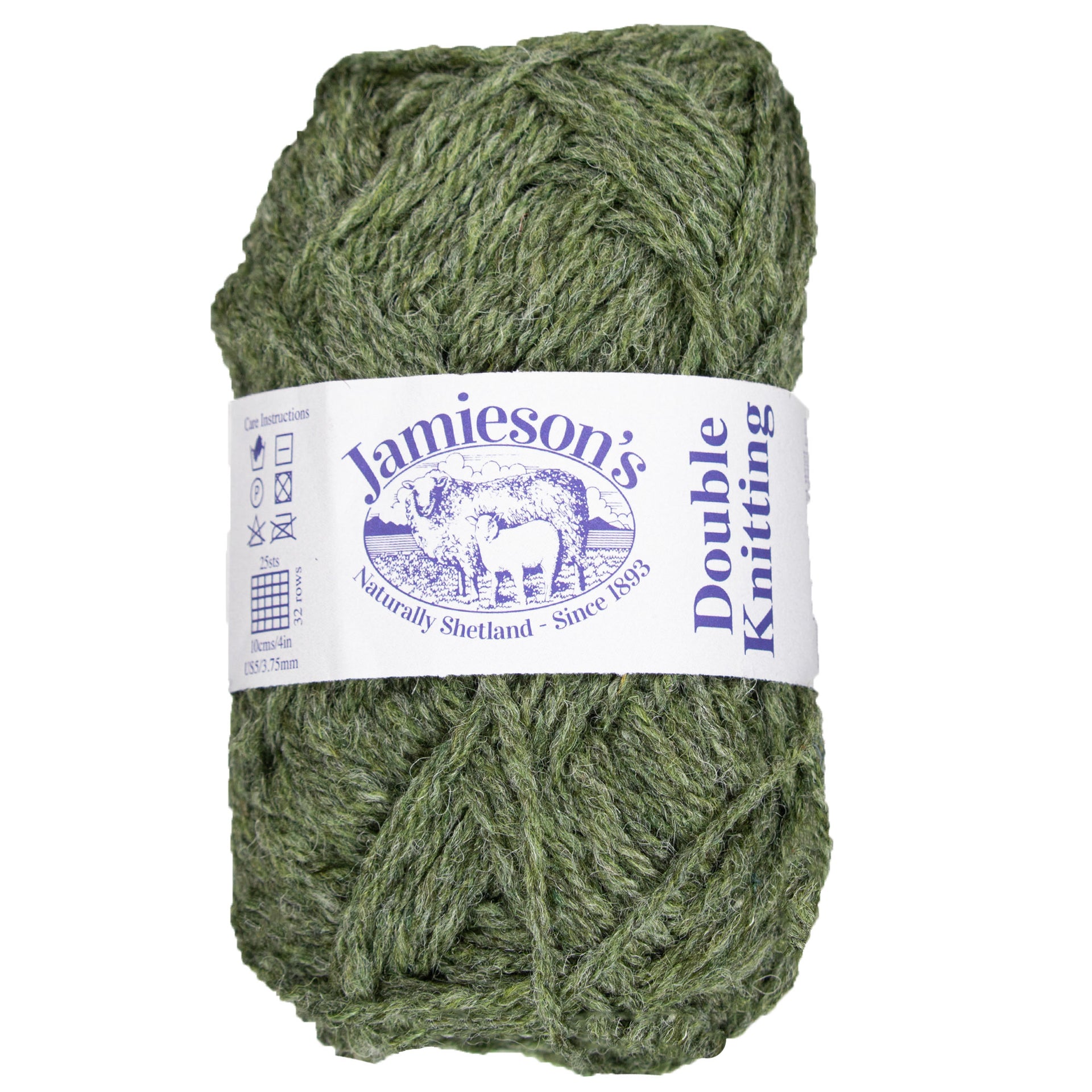 Jamieson's of Shetland Double Knitting Yarn - 319 Artichoke - Zoom Image
