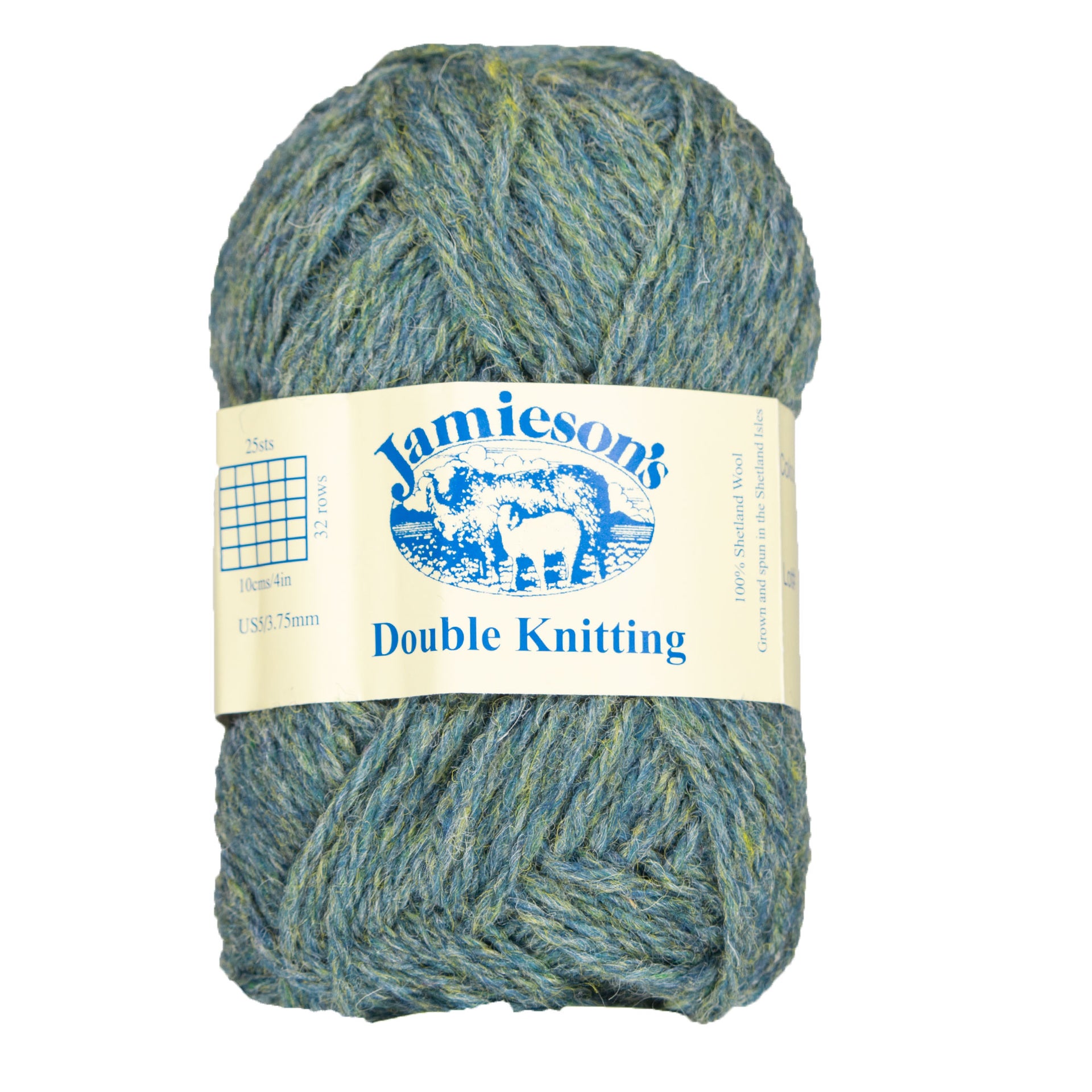 Jamieson's of Shetland Double Knitting Yarn - 232 Blue Lovat - Zoom Image
