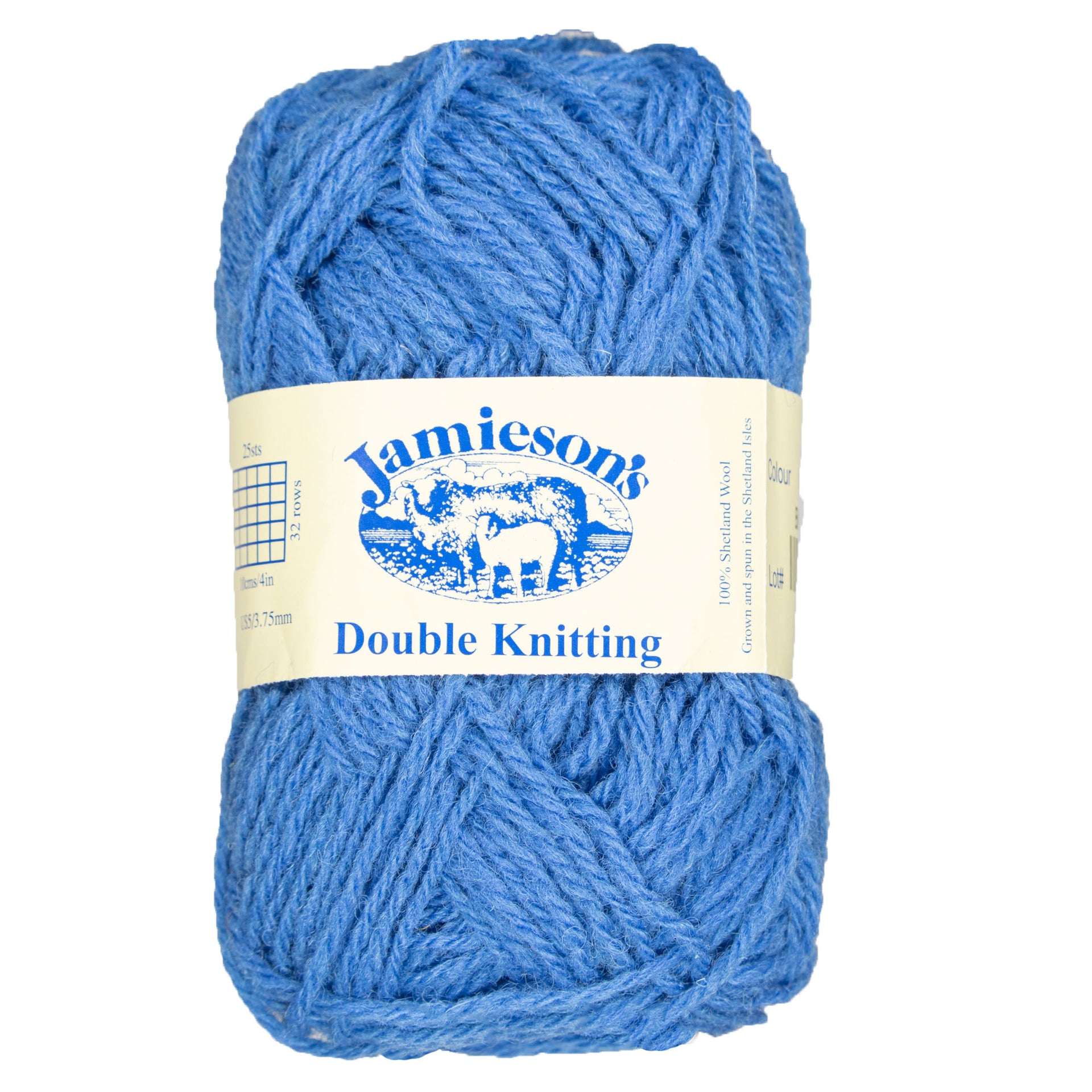 Jamieson's of Shetland Double Knitting Yarn - 665 Bluebell - Zoom Image
