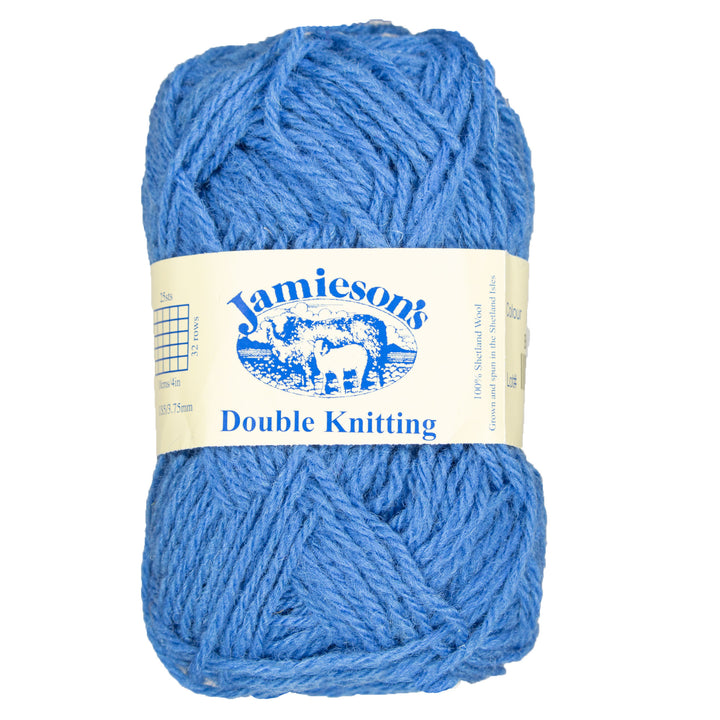Jamieson's of Shetland Double Knitting Yarn - 665 Bluebell - Zoom Image