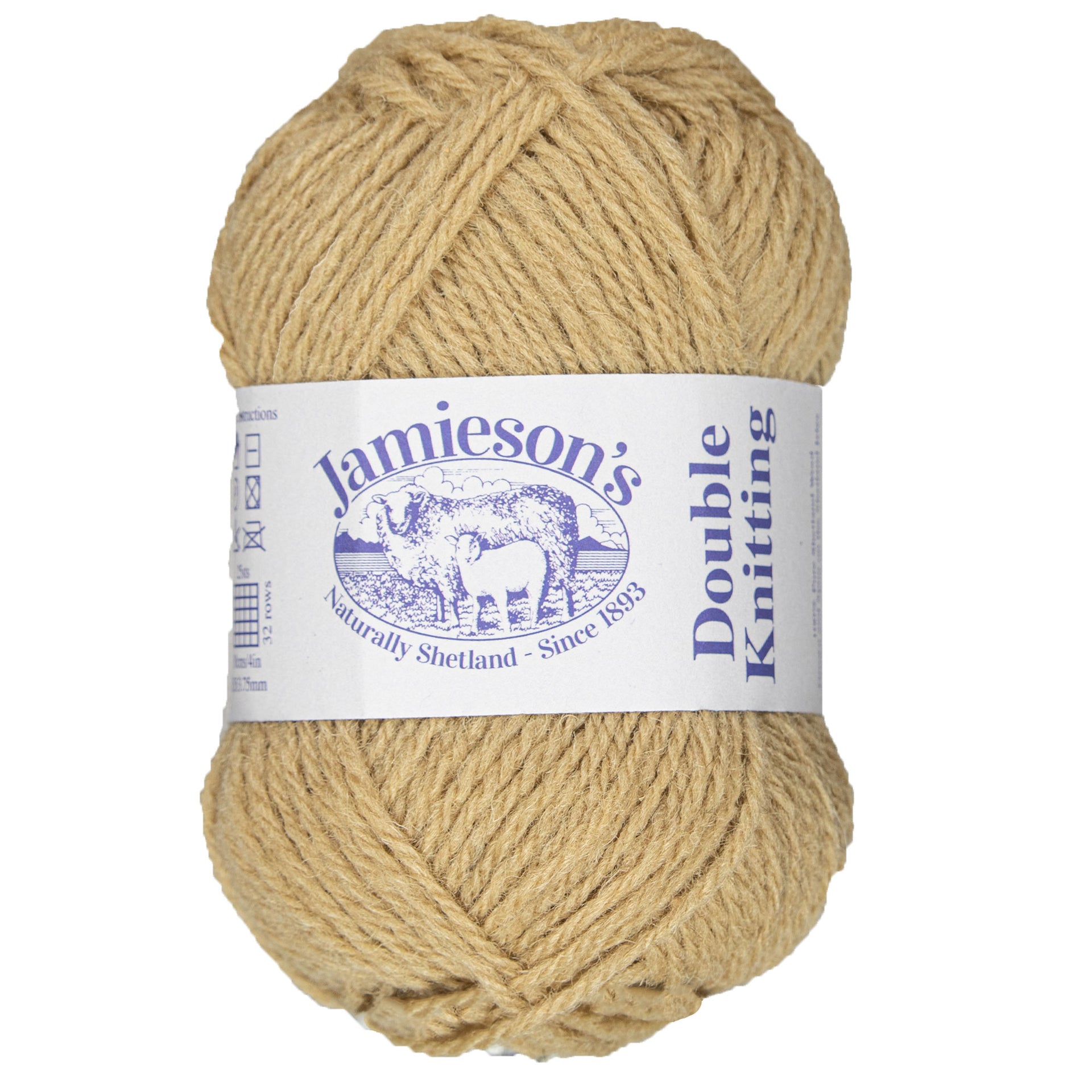 Jamieson's of Shetland Double Knitting Yarn - 342 Cashew - Zoom Image
